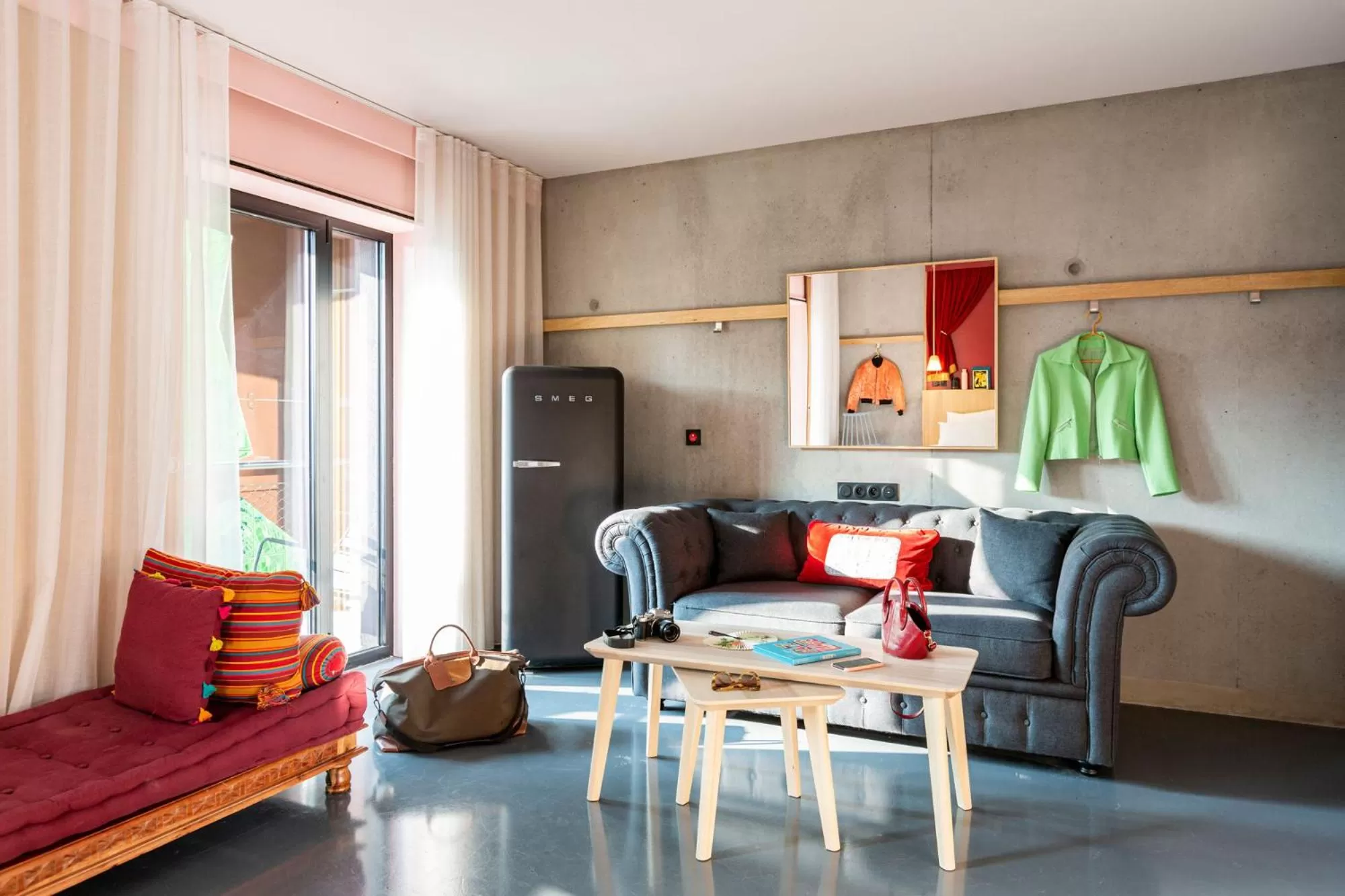 Seating area in MOB HOTEL Lyon Confluence