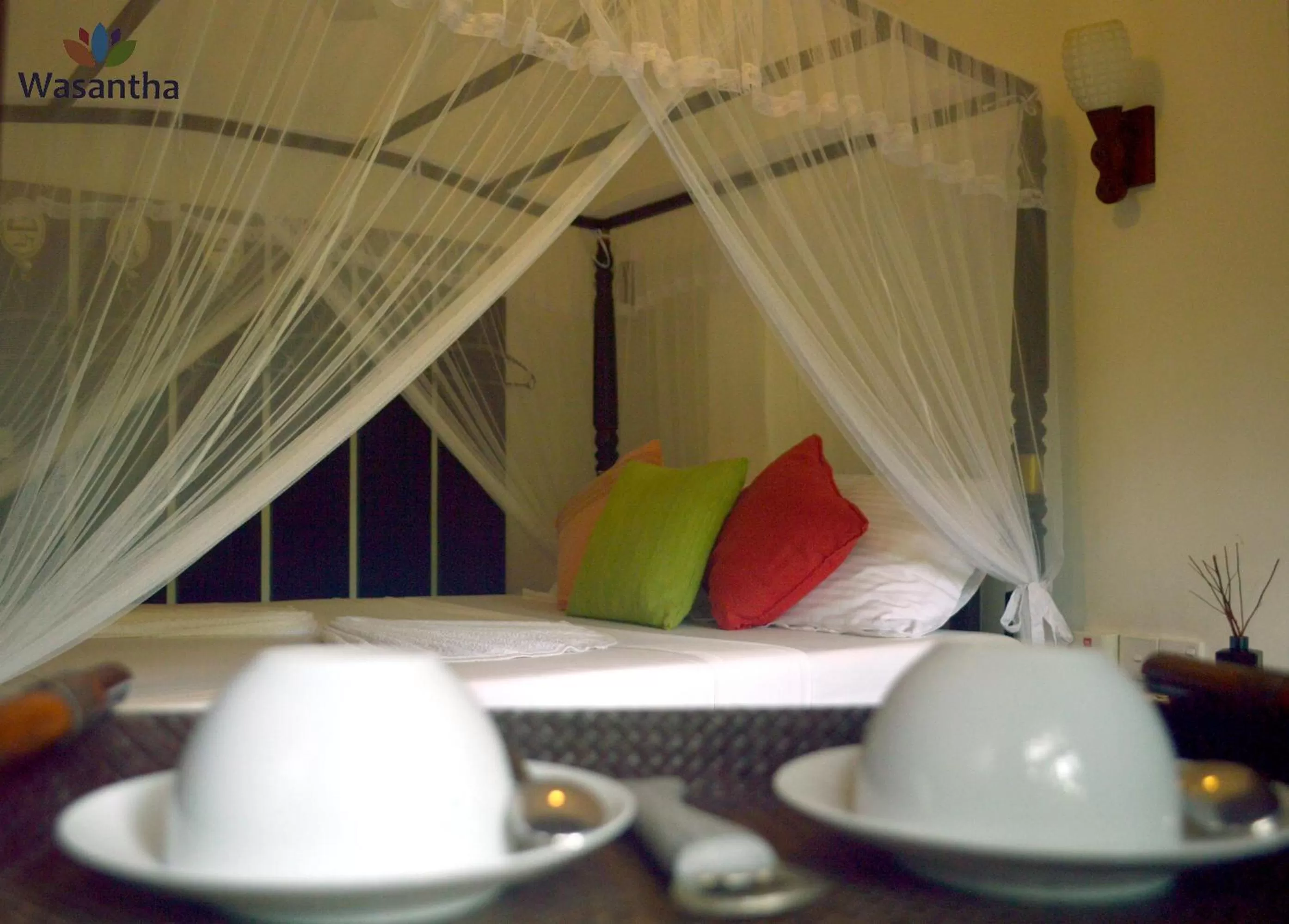 Bedroom, Bed in Wasantha Garden Hotel Restaurant & Ayurvedic Treatment