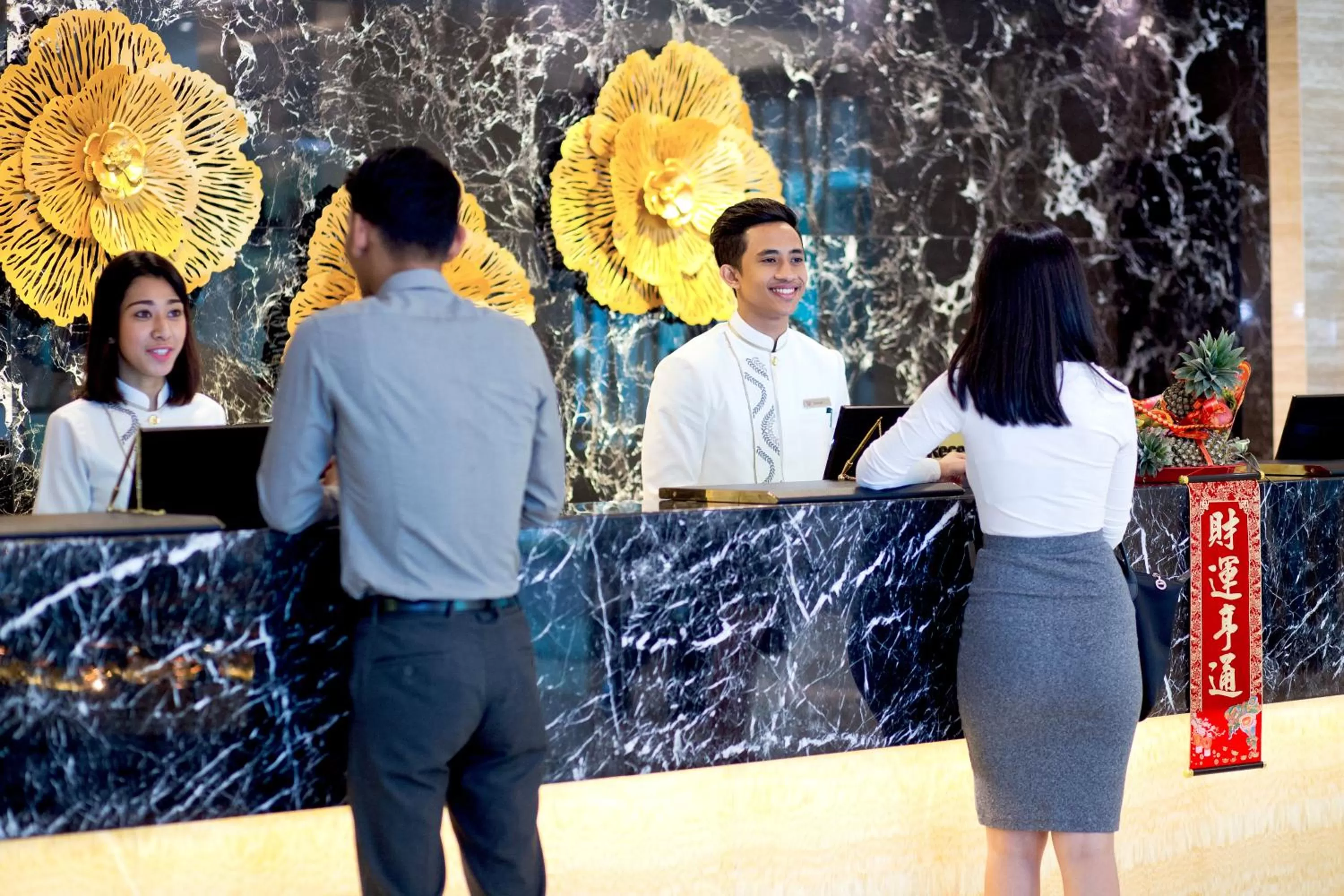 Lobby or reception in Vouk Hotel Suites, Penang