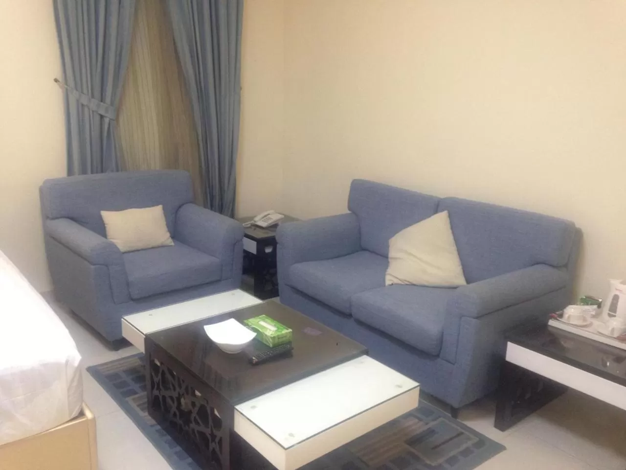 Seating Area in Arjaan Altakhassusi Hotel Suites