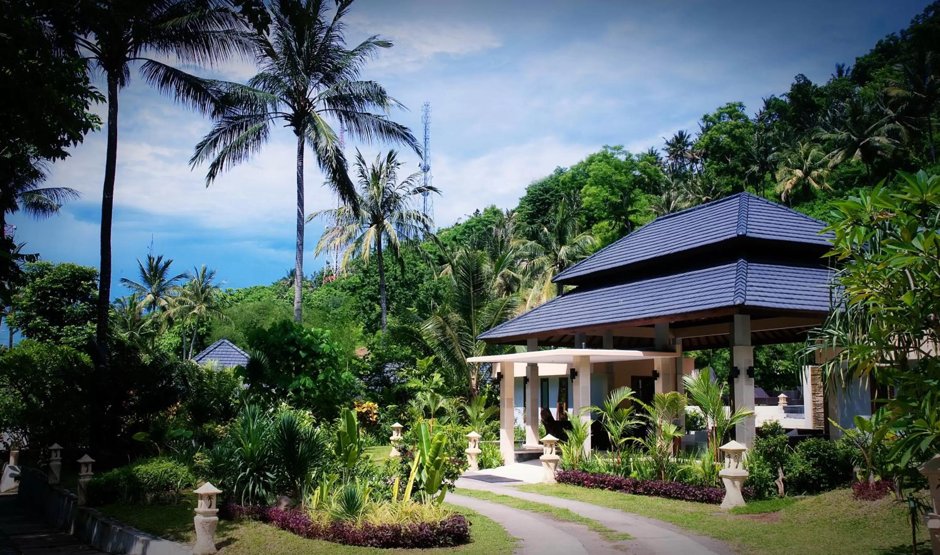 Property building in Kebun Villas & Resort