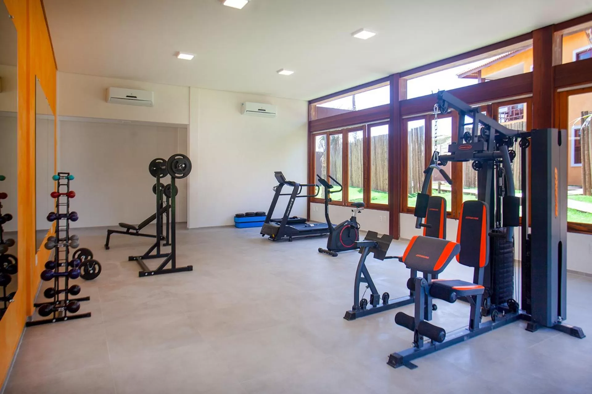 Fitness centre/facilities in Zorah Beach Hotel