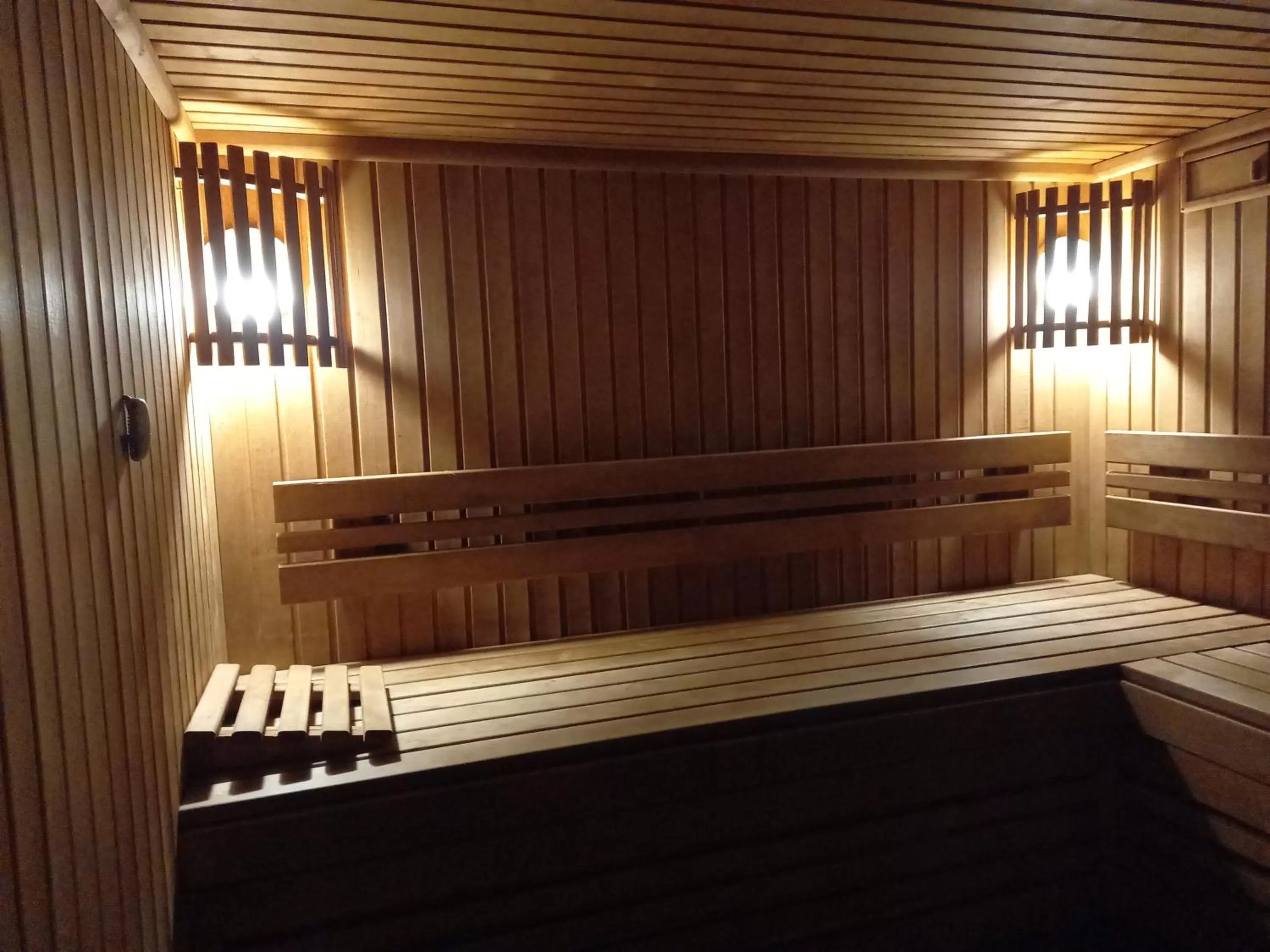 Sauna in Rodina Hotel