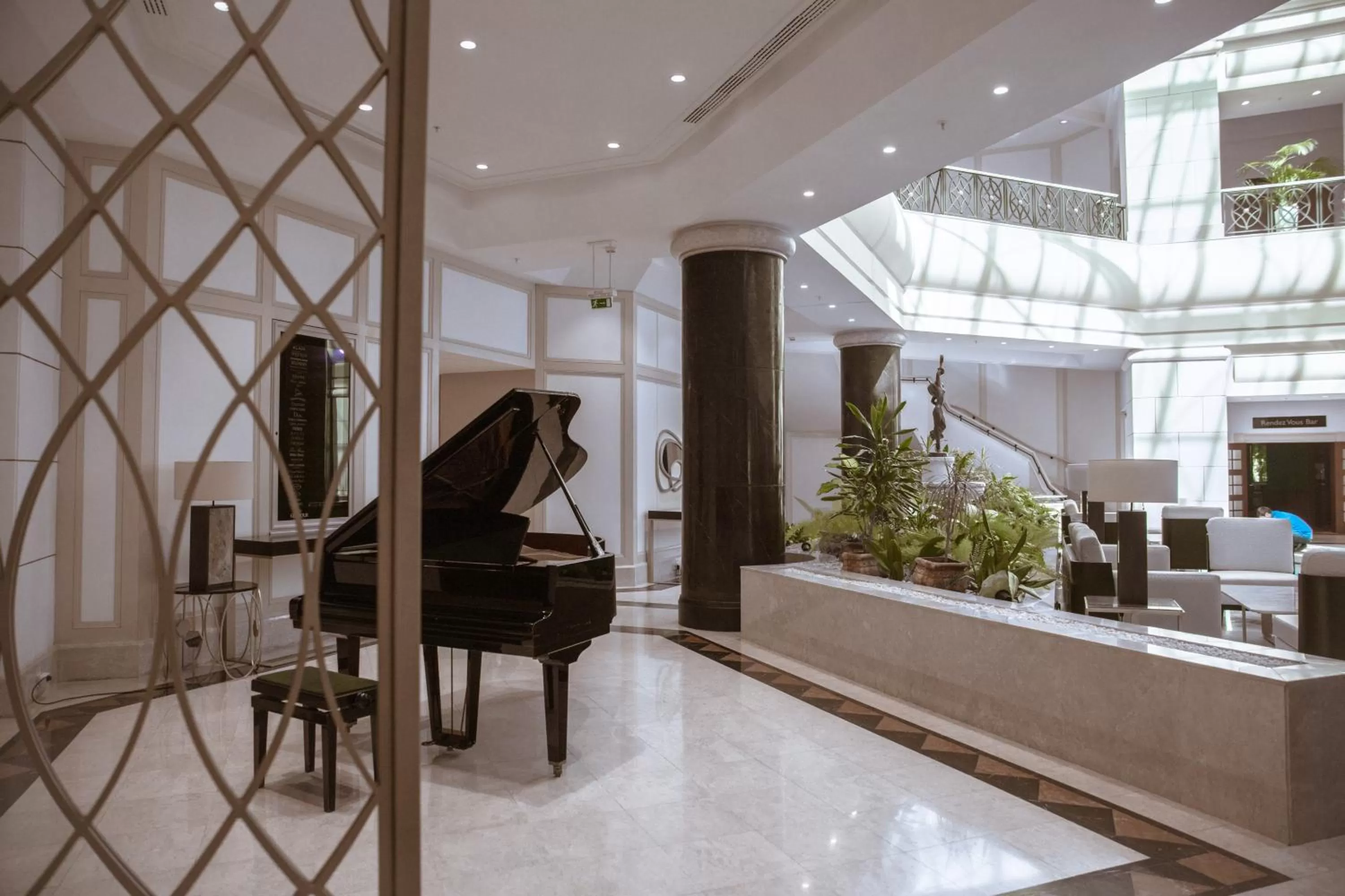 Lobby or reception in AZIMUT Grand Hotel Tashkent