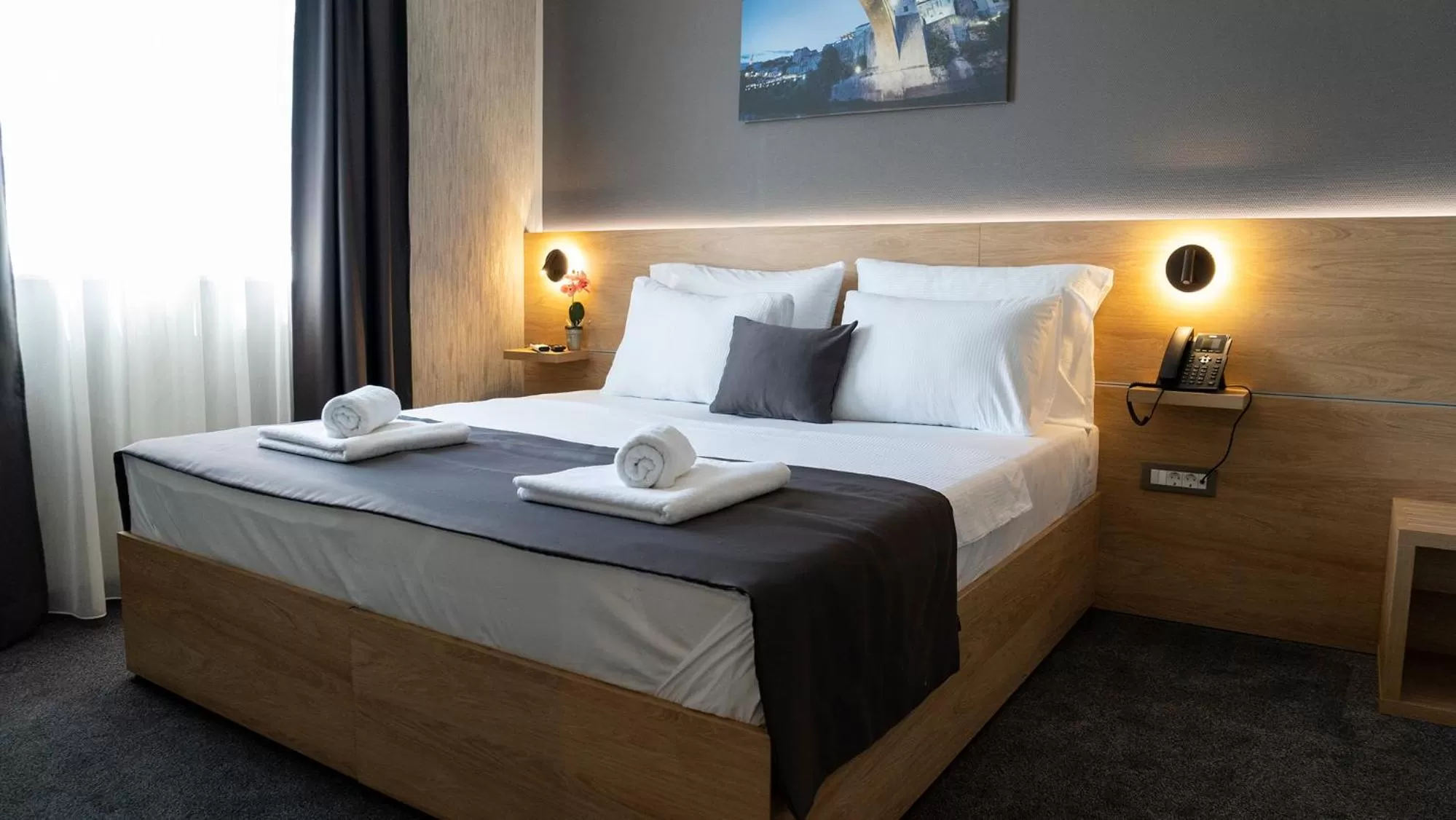 Bed in HA Hotel Mostar