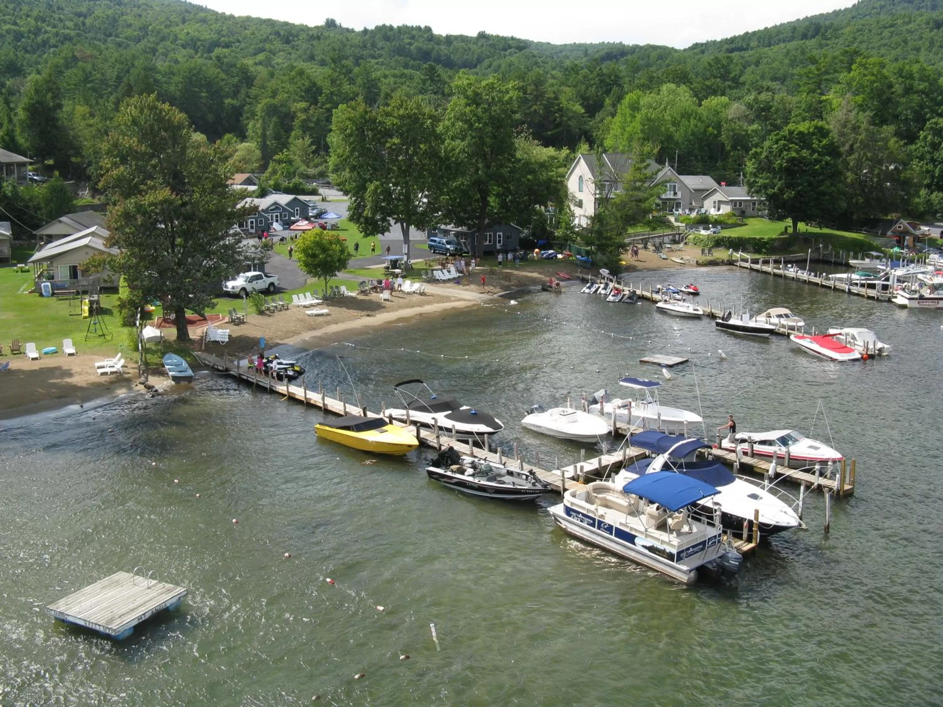 Bird's eye view in Blue Lagoon Resort