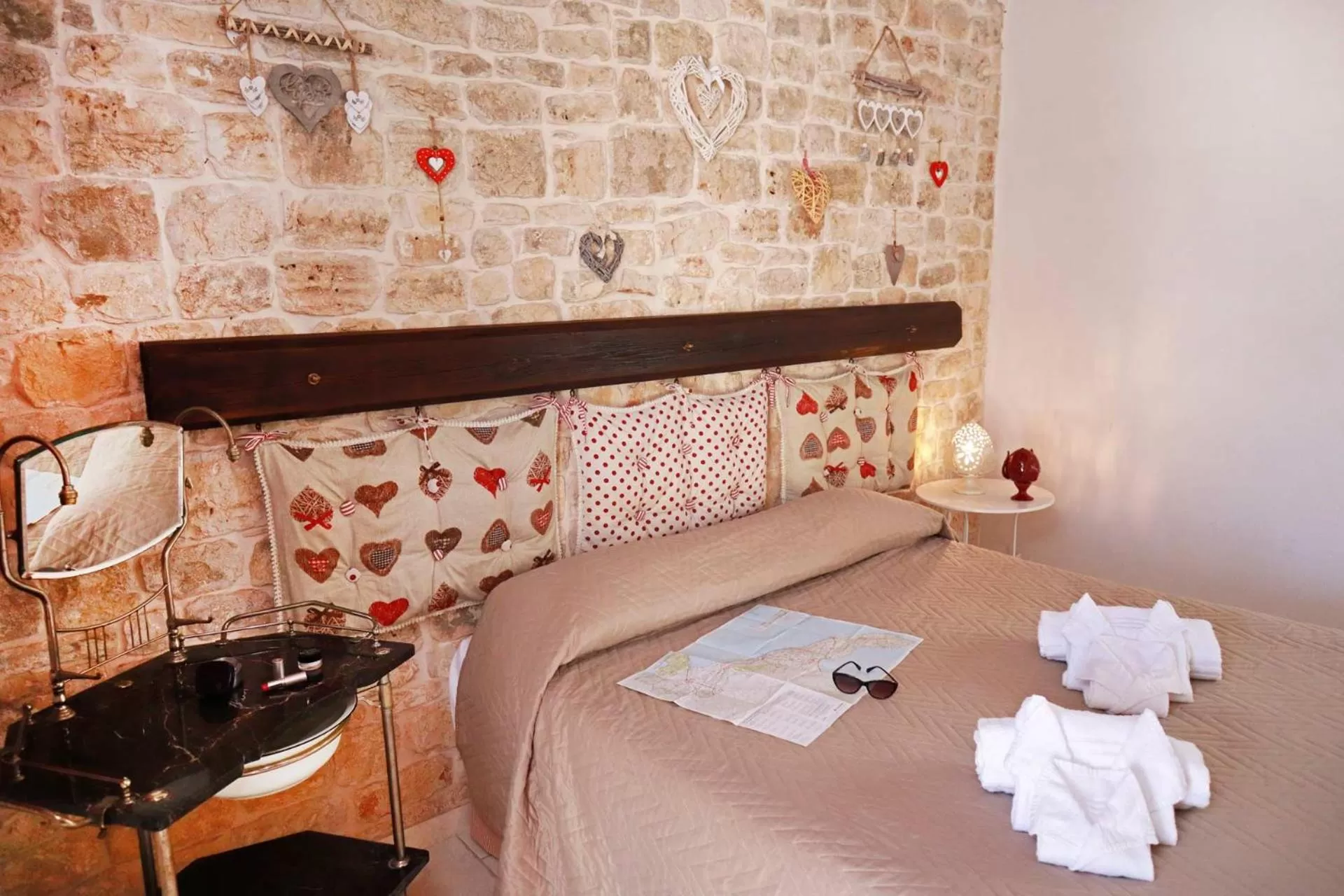 Bed in Agriturismo Masseria Alberotanza