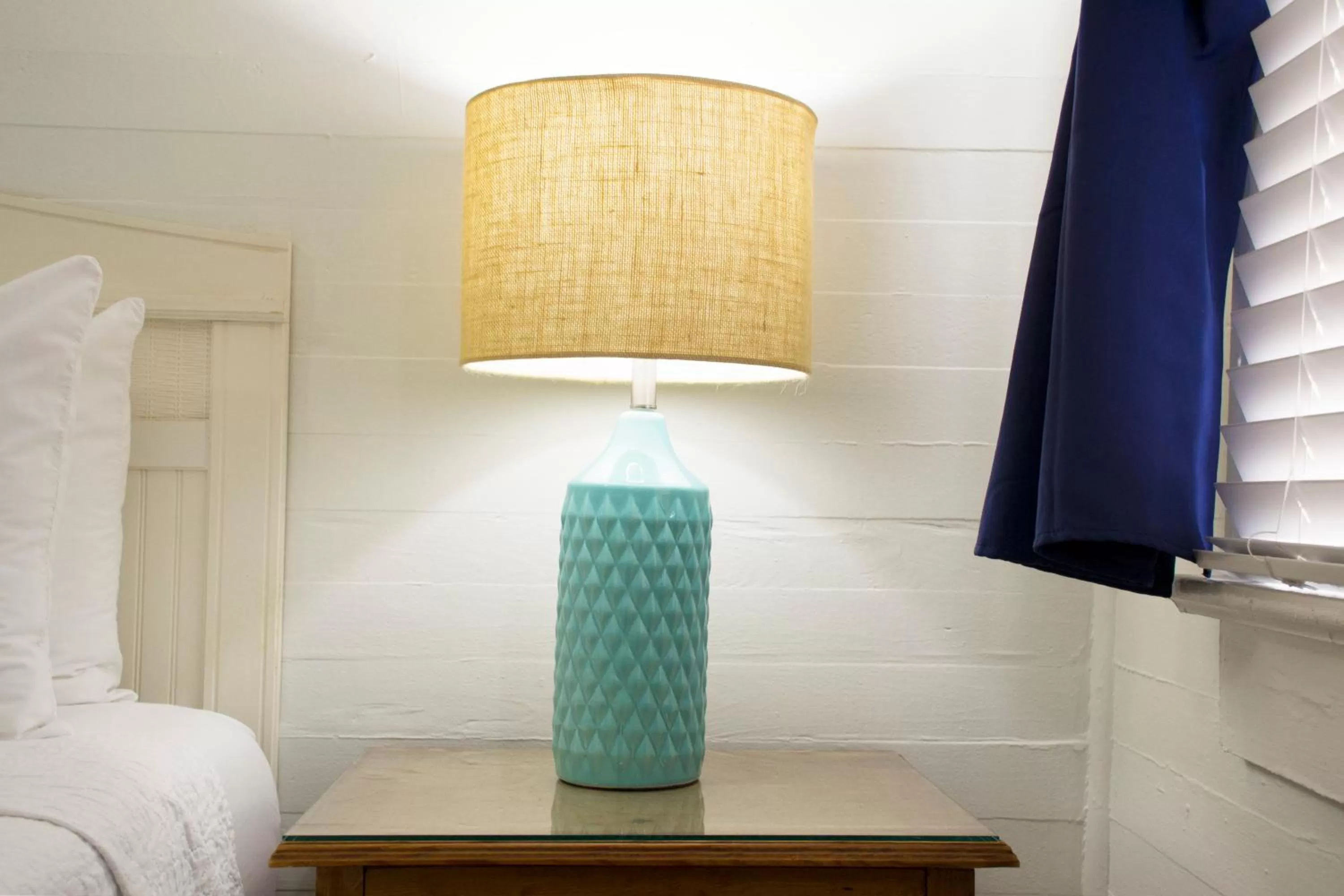 Decorative detail, Bed in Duval House