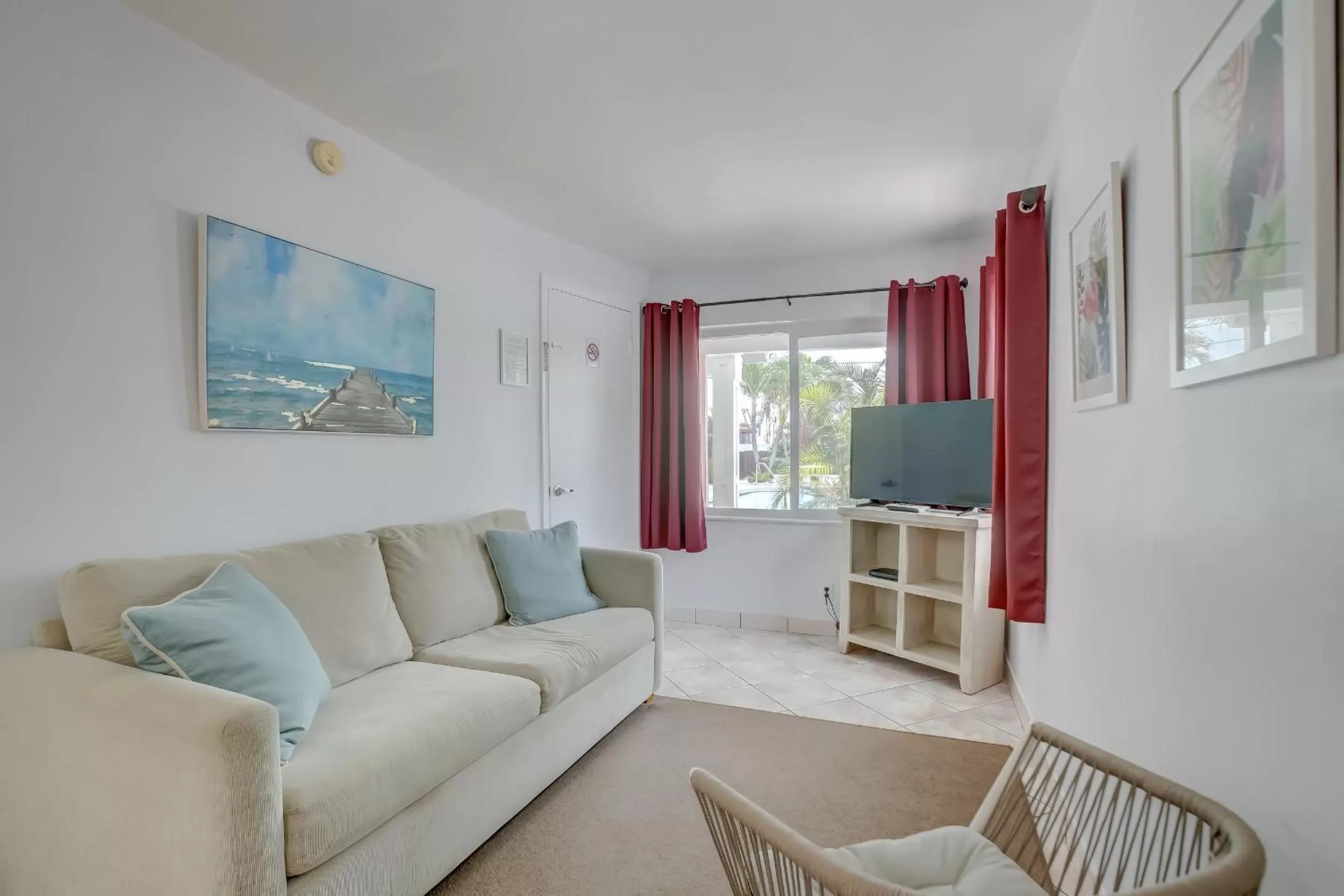 Living room in Seahorse Guesthouse