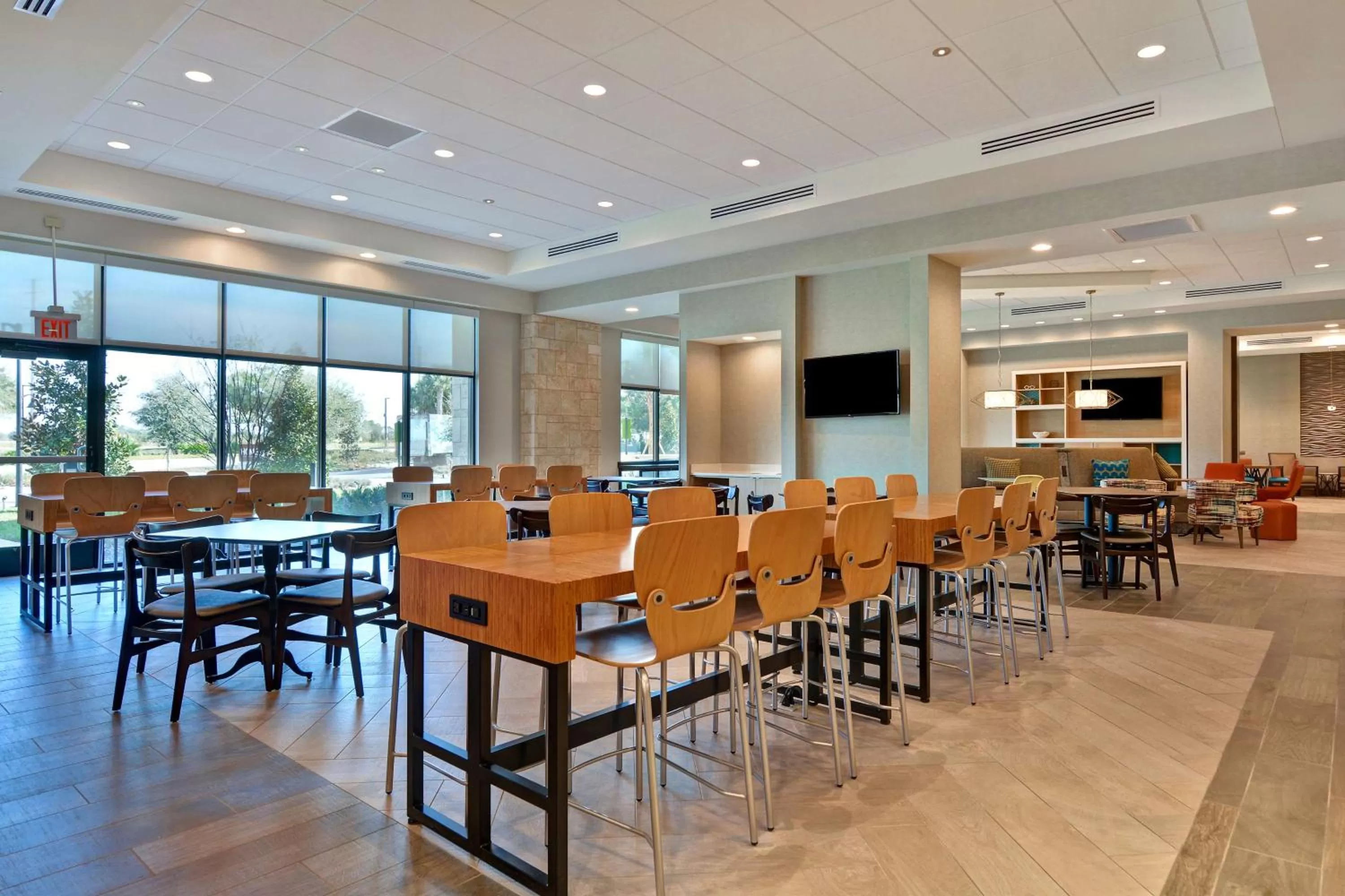 Breakfast in Home2 Suites By Hilton Orlando Flamingo Crossings, FL