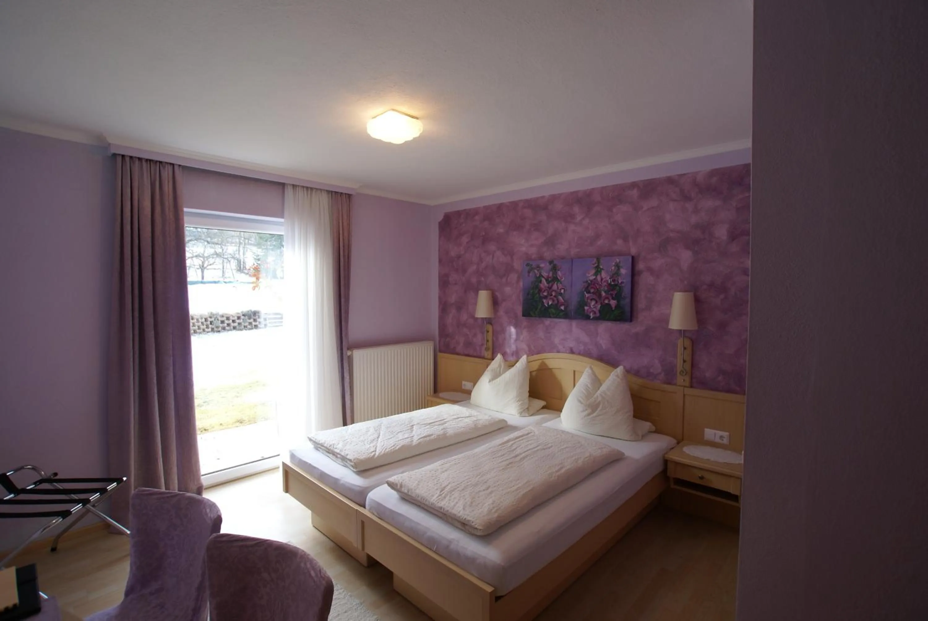 Bed in Gasthof Hotel Zur Post