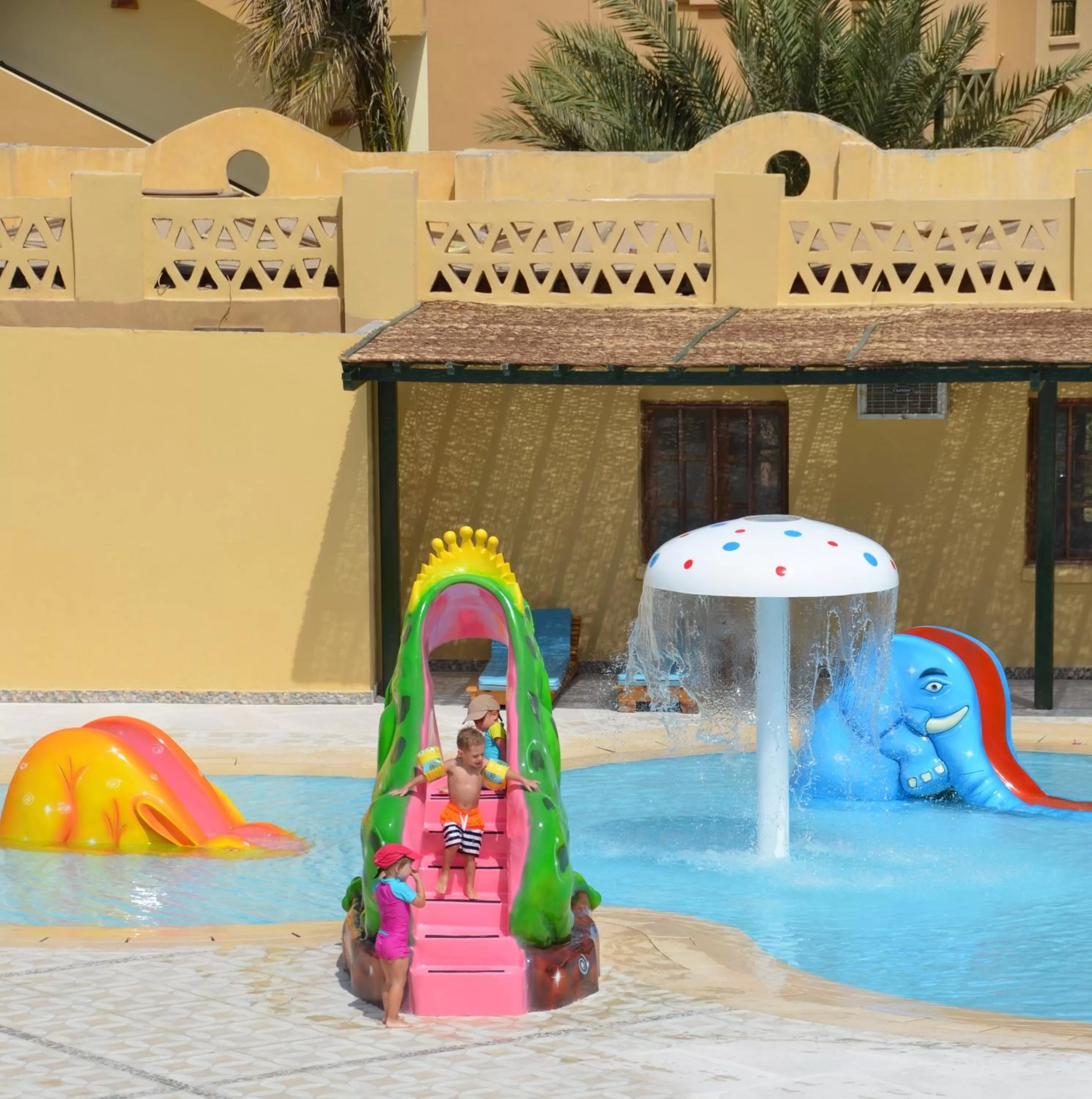 Aqua park in Three Corners Rihana Resort El Gouna