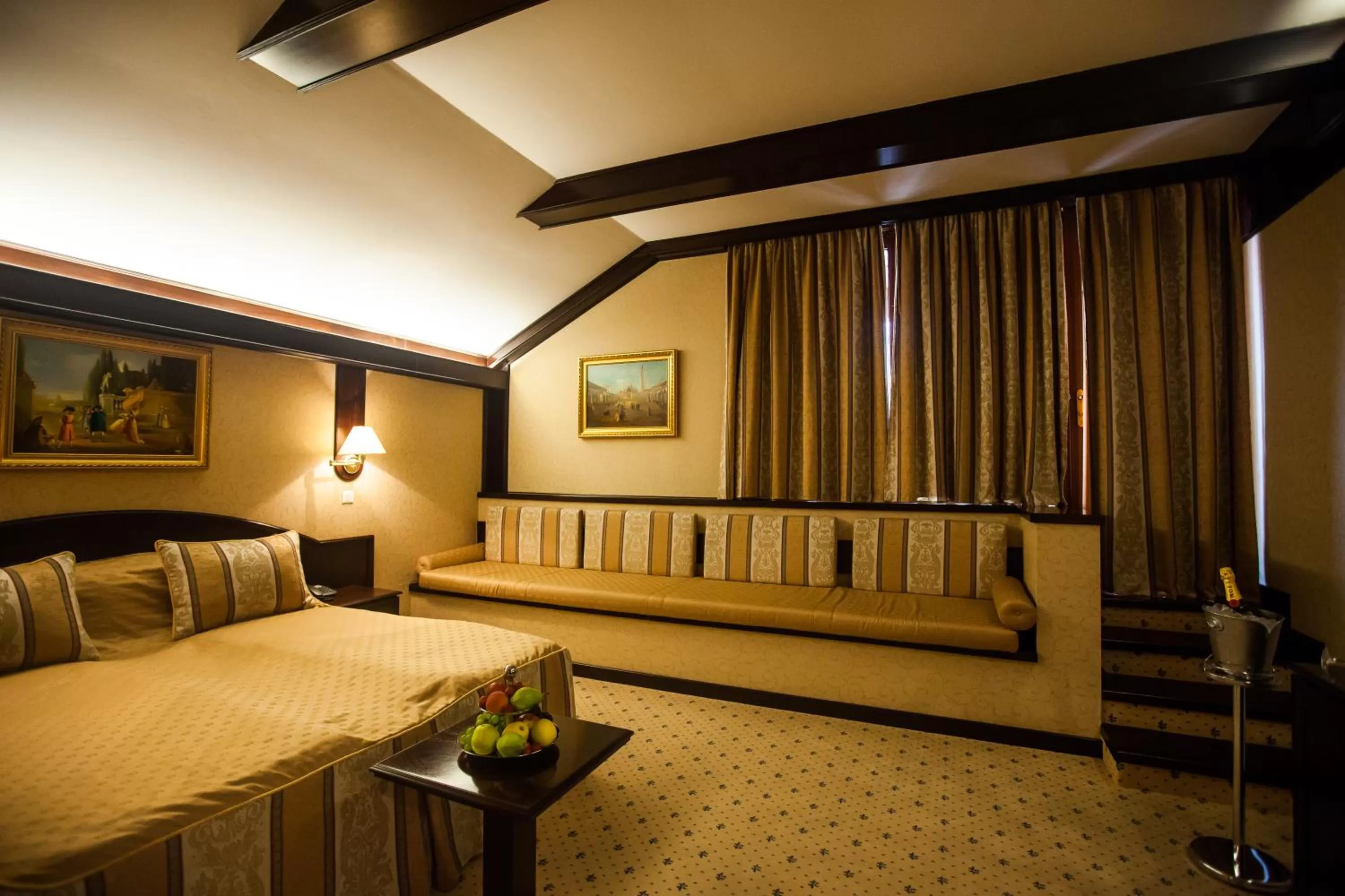 Bed in Hotel Snagov Club