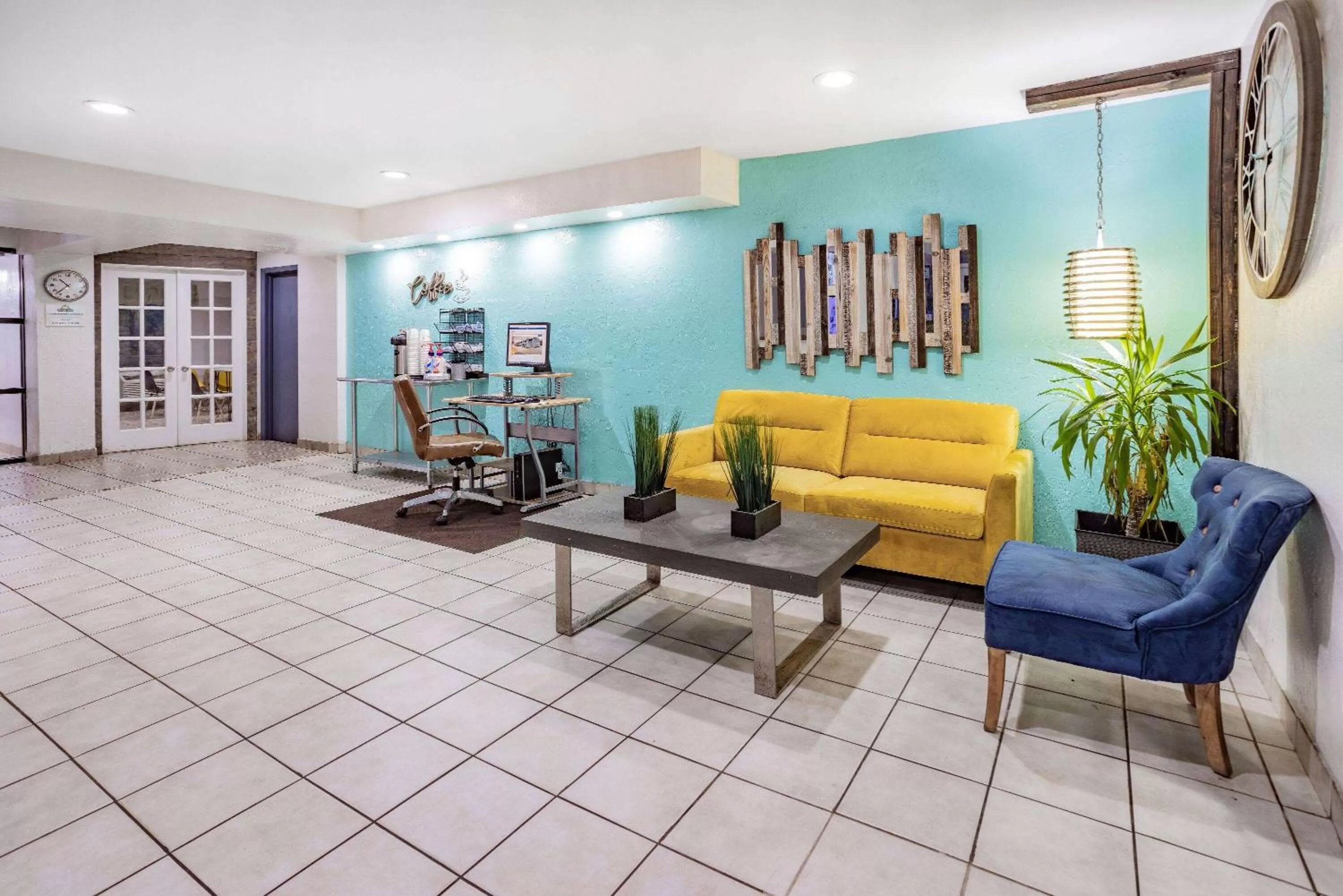 Lobby or reception in Days Inn by Wyndham Raleigh Glenwood-Crabtree