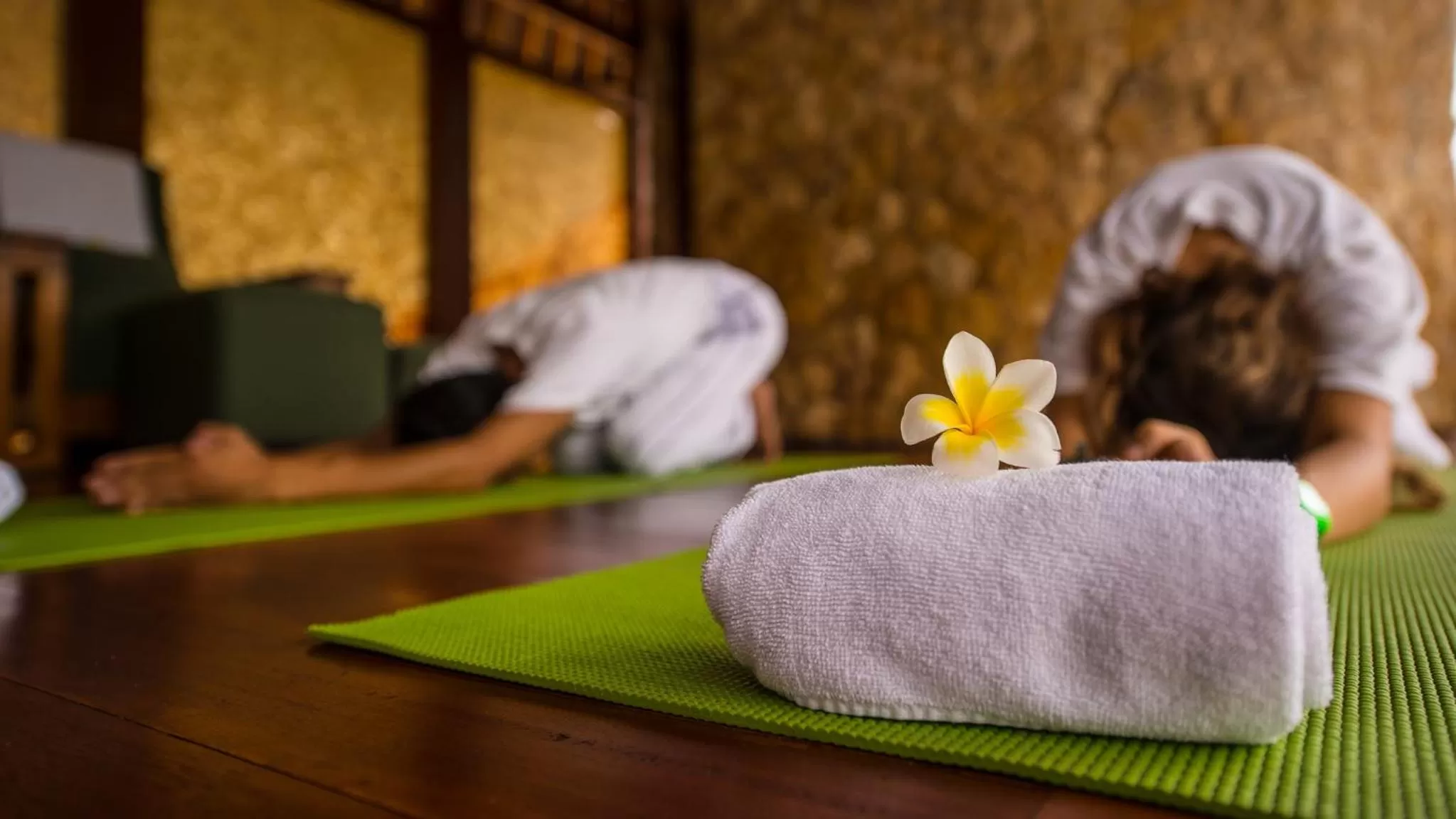 Fitness centre/facilities in Qunci Villas Resort