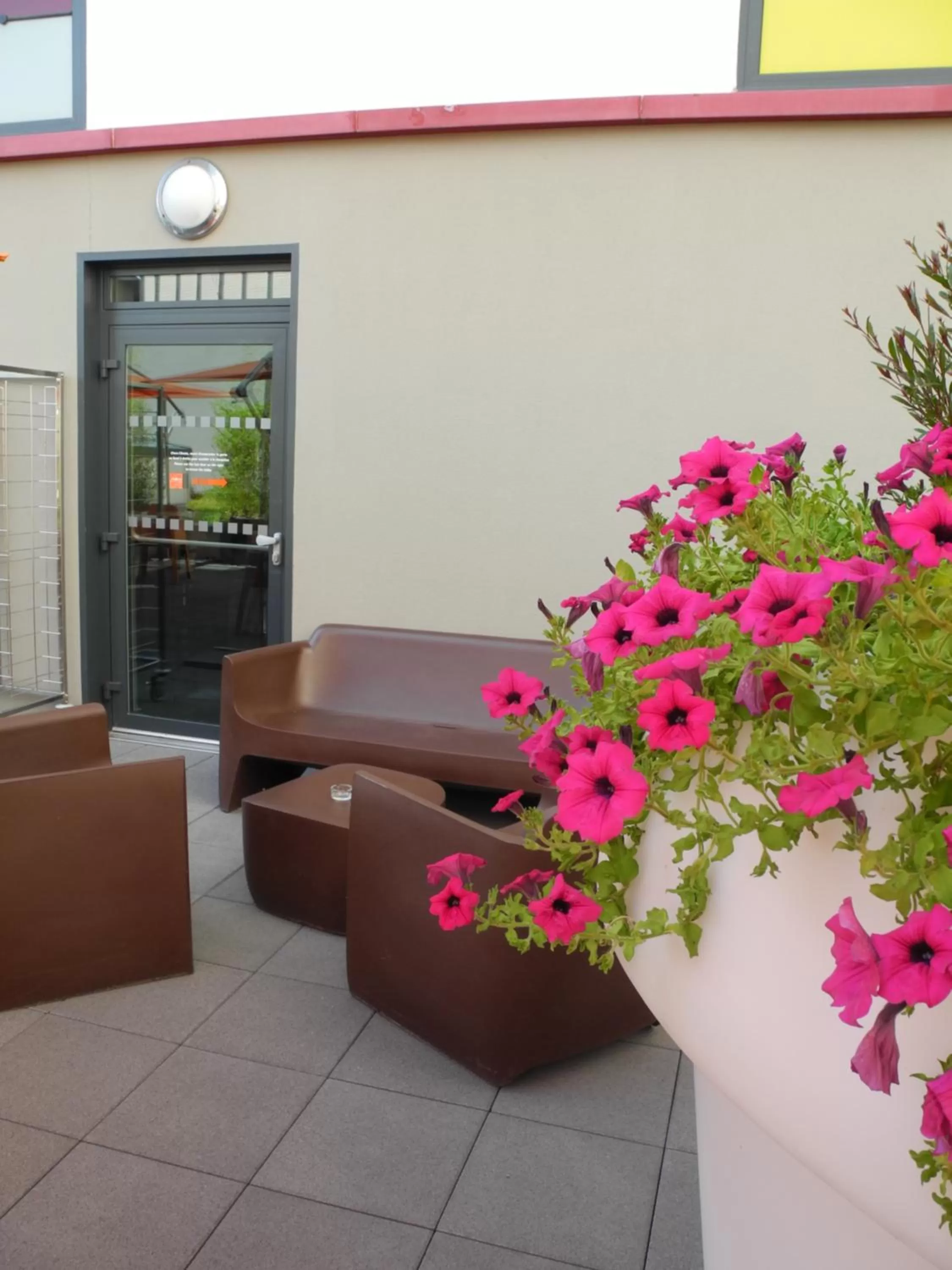 Patio in Apparthotel Privilodges Carré de Jaude