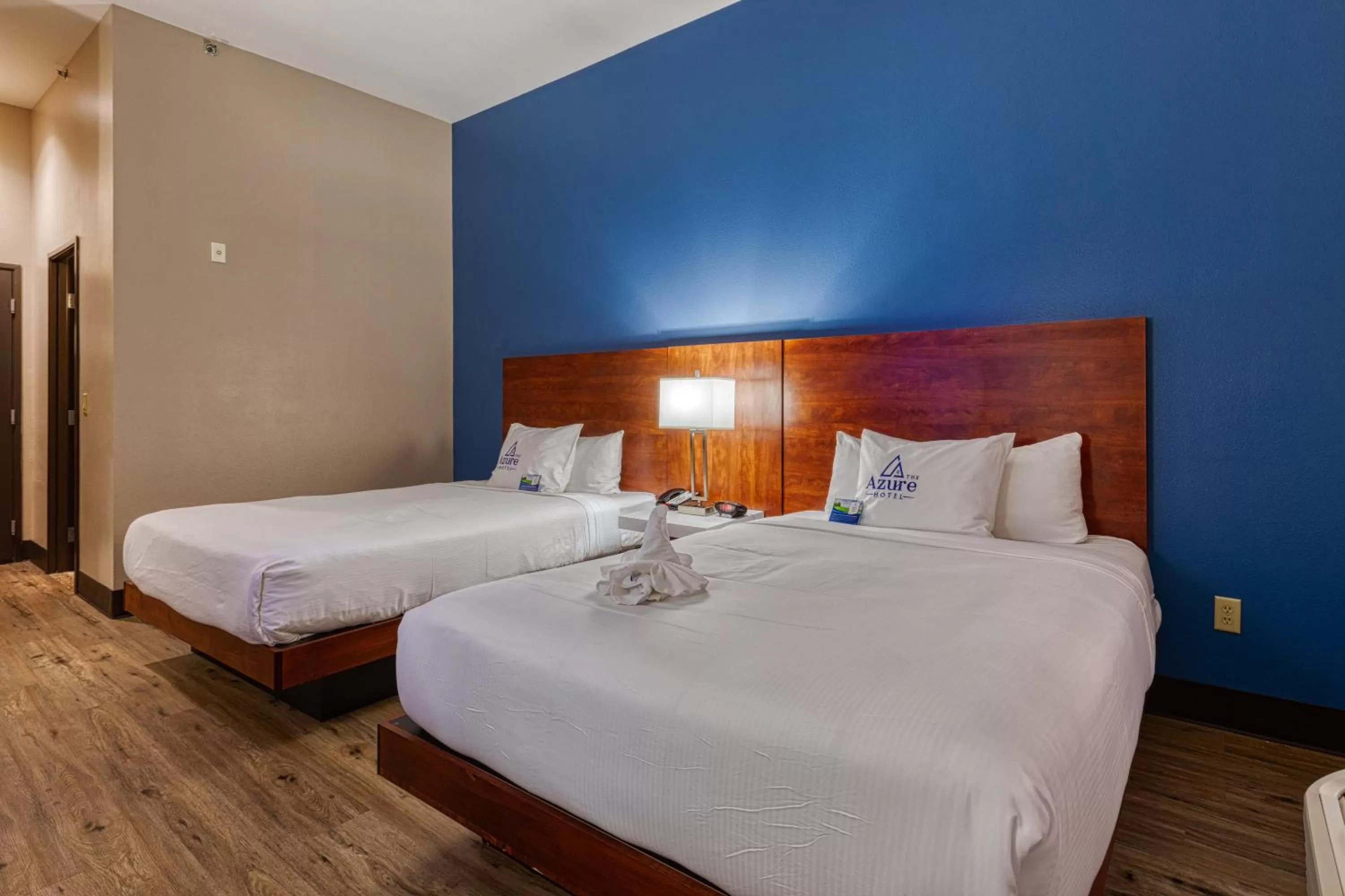 Bed in The Azure Hotel