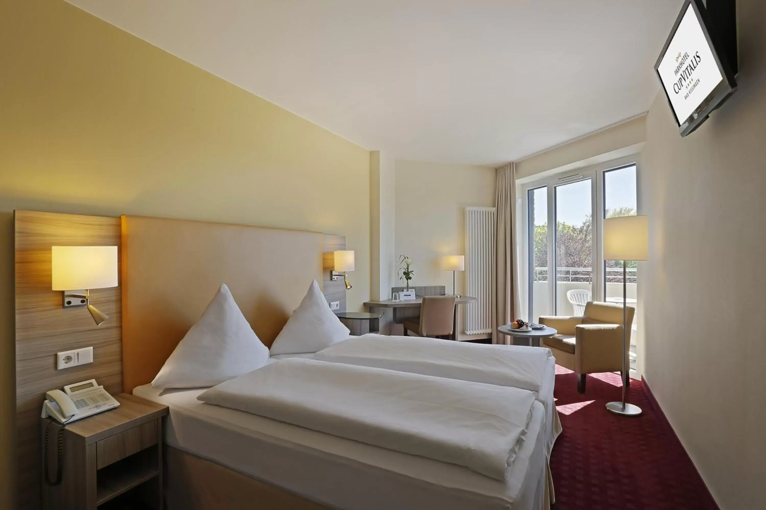 Comfort Double Room in Parkhotel CUP VITALIS Comfort Double Room in Parkhotel CUP VITALIS