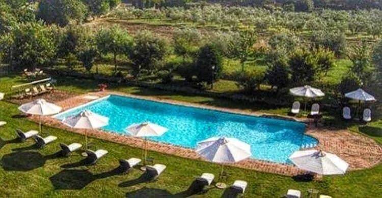 Pool view in Relais Villa Baldelli