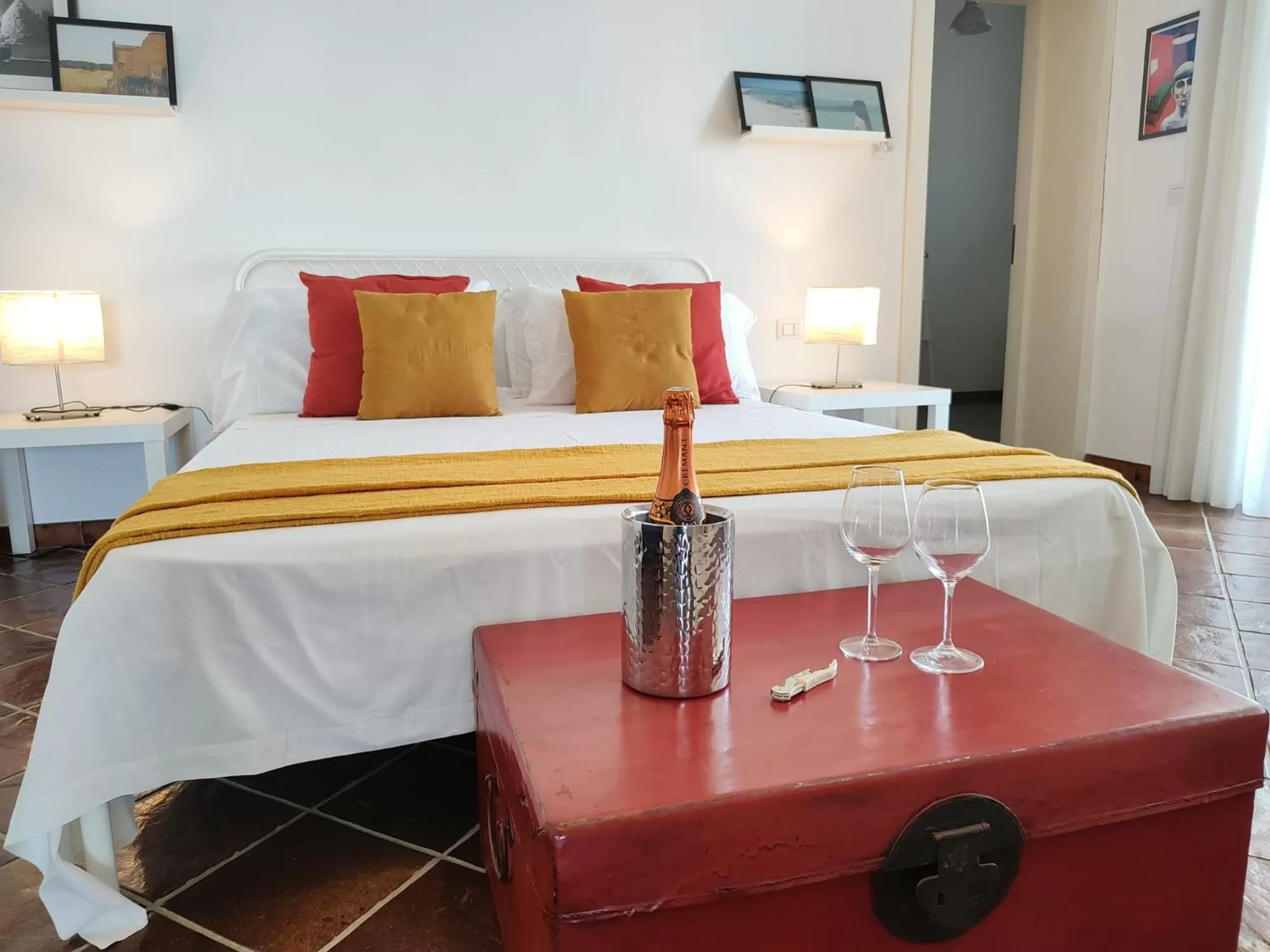 Bedroom, Bed in Canneddi Boutique Farm