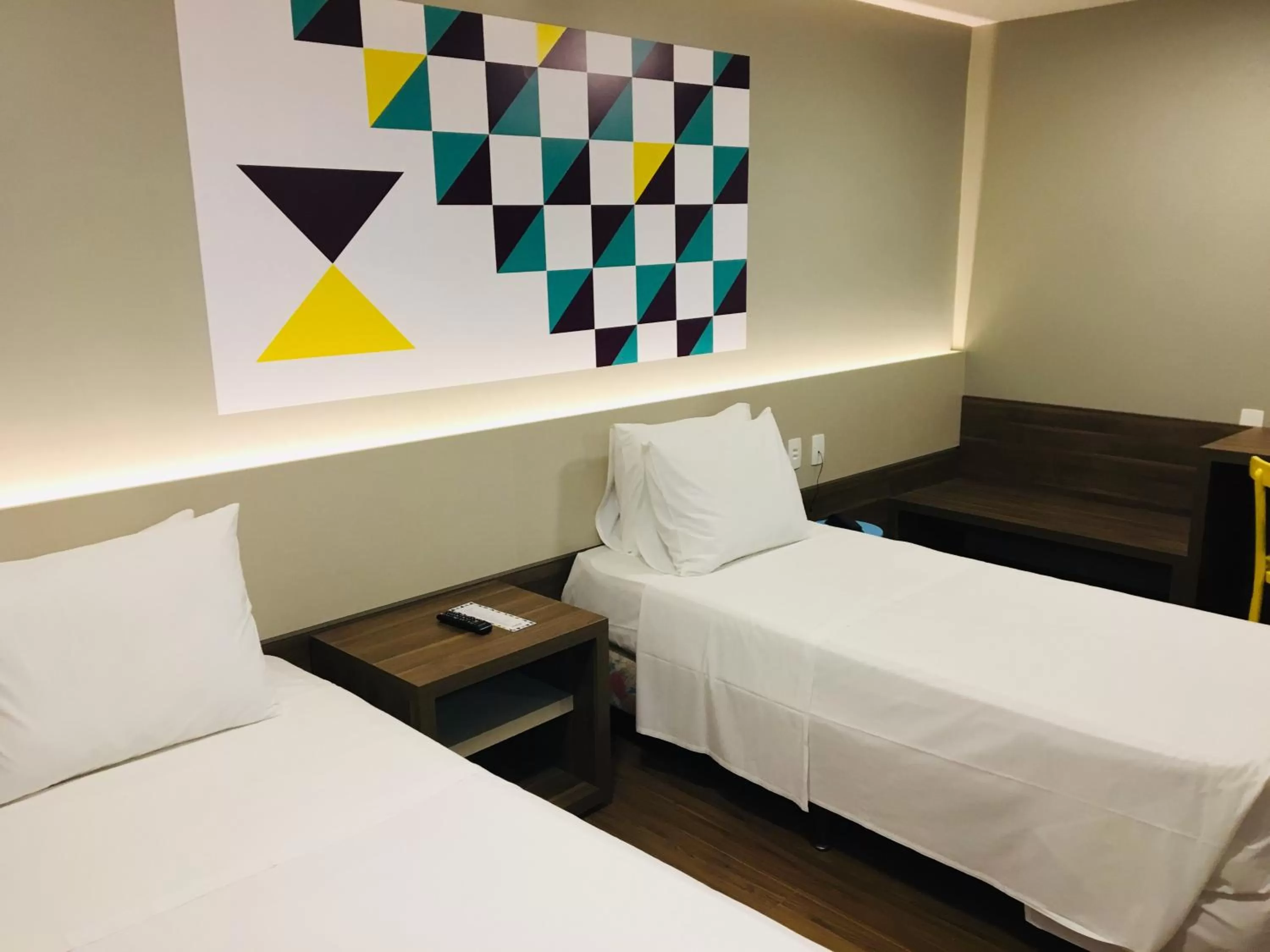 Bedroom, Bed in Master Express Cidade Baixa - Próximo ao Araujo Viana, UFRGS e Santa Casa