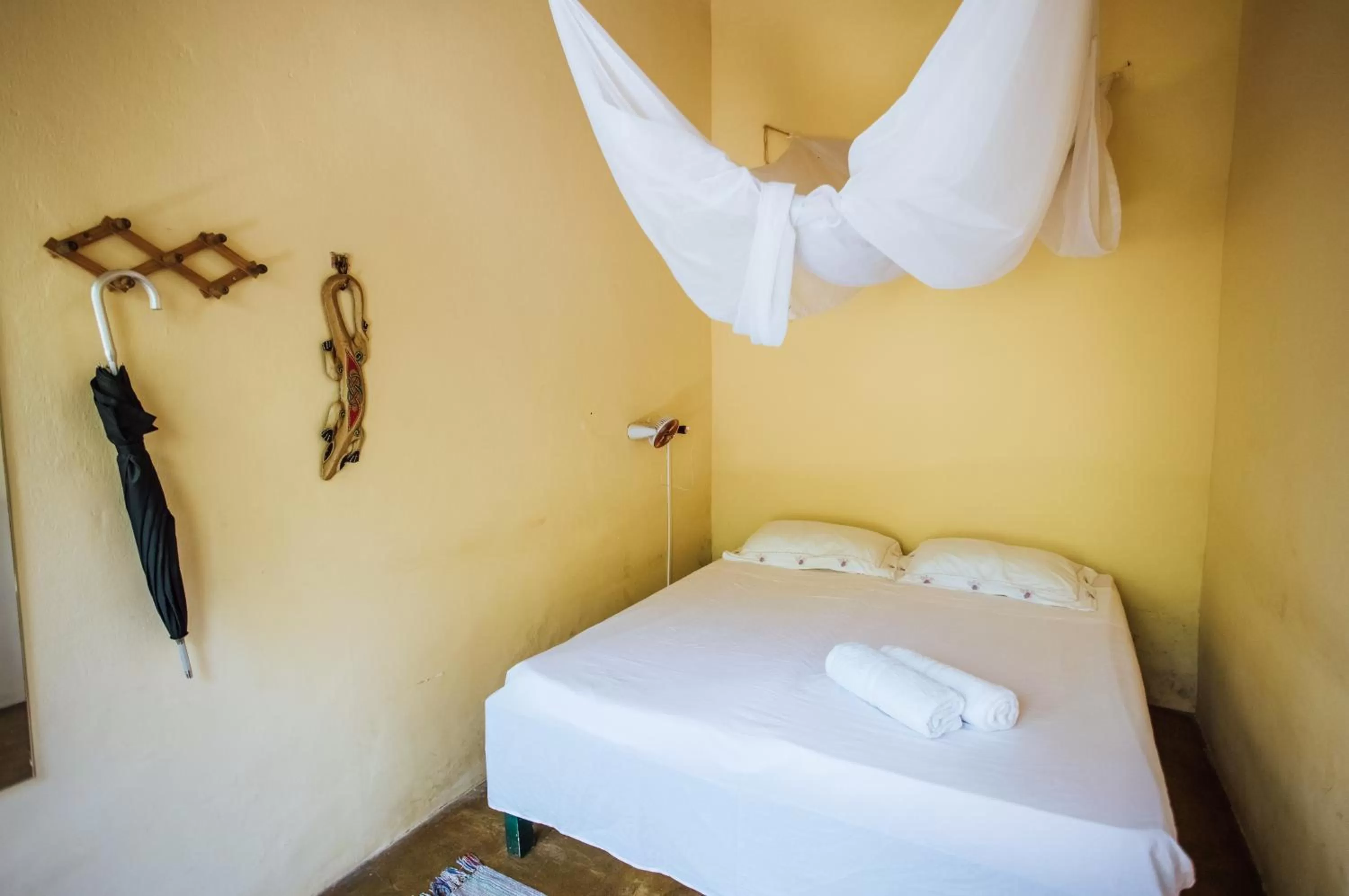 Bed in Pousada da Rosa