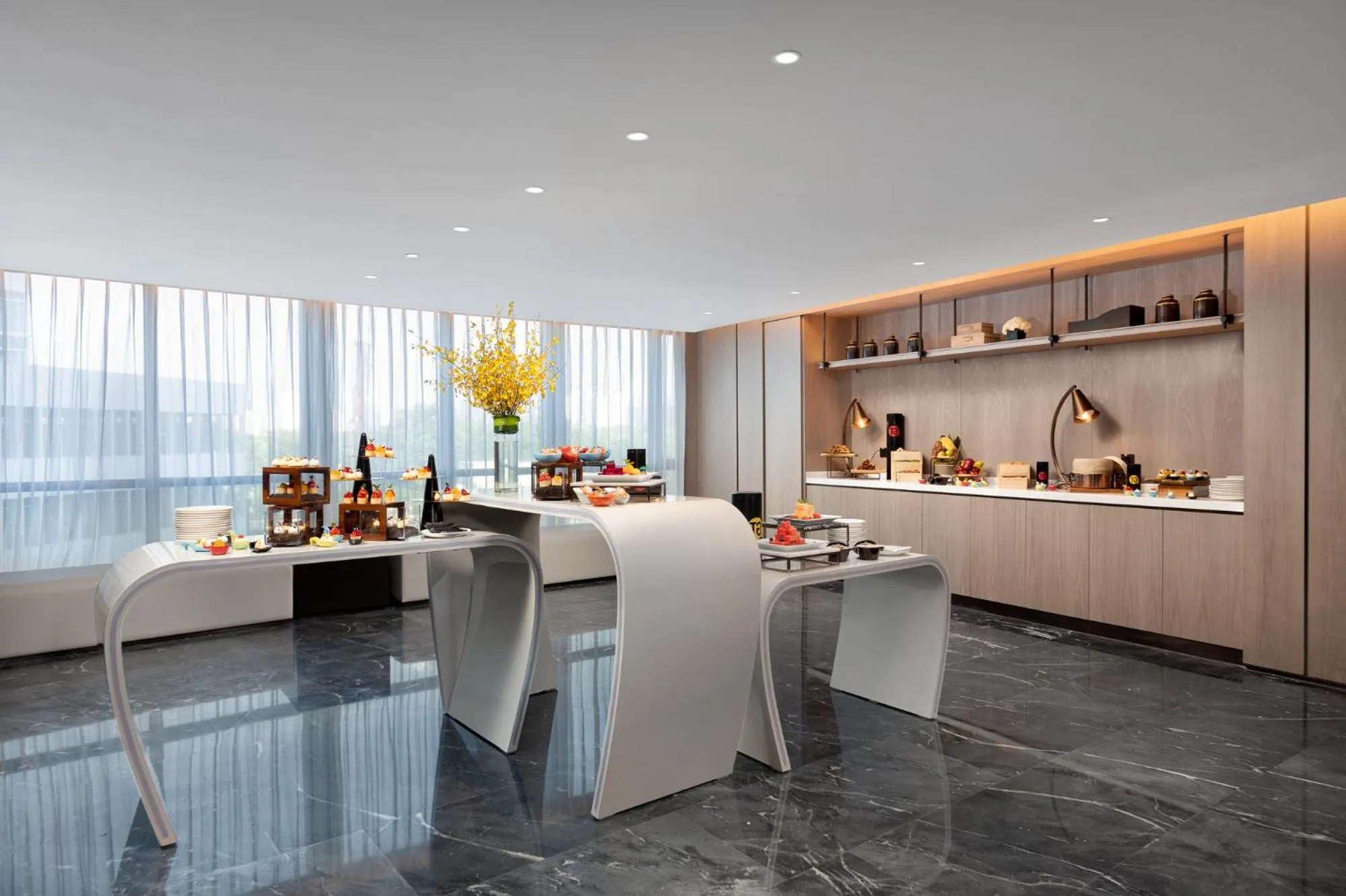 Banquet/Function facilities in HUALUXE Shanghai Changfeng Park - Park Lake View