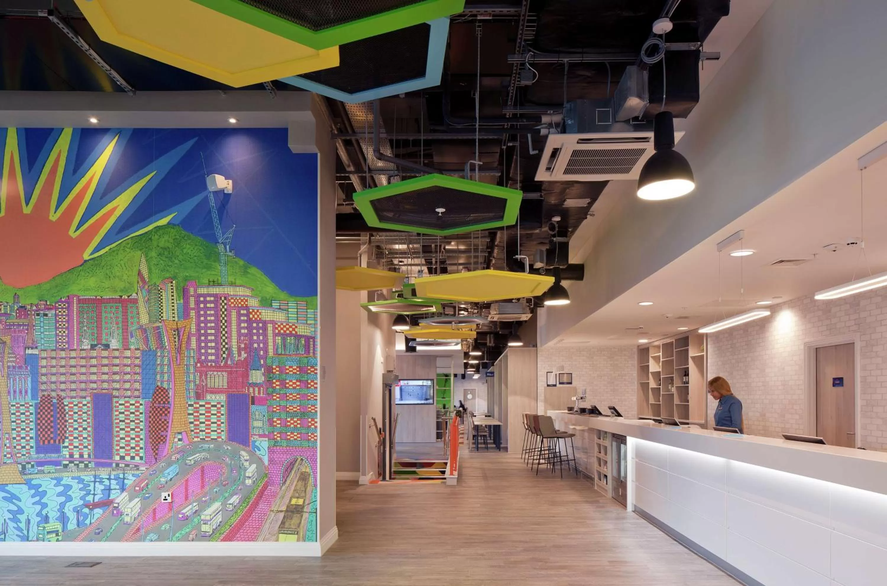 Lobby or reception in Hampton By Hilton Leeds City Centre