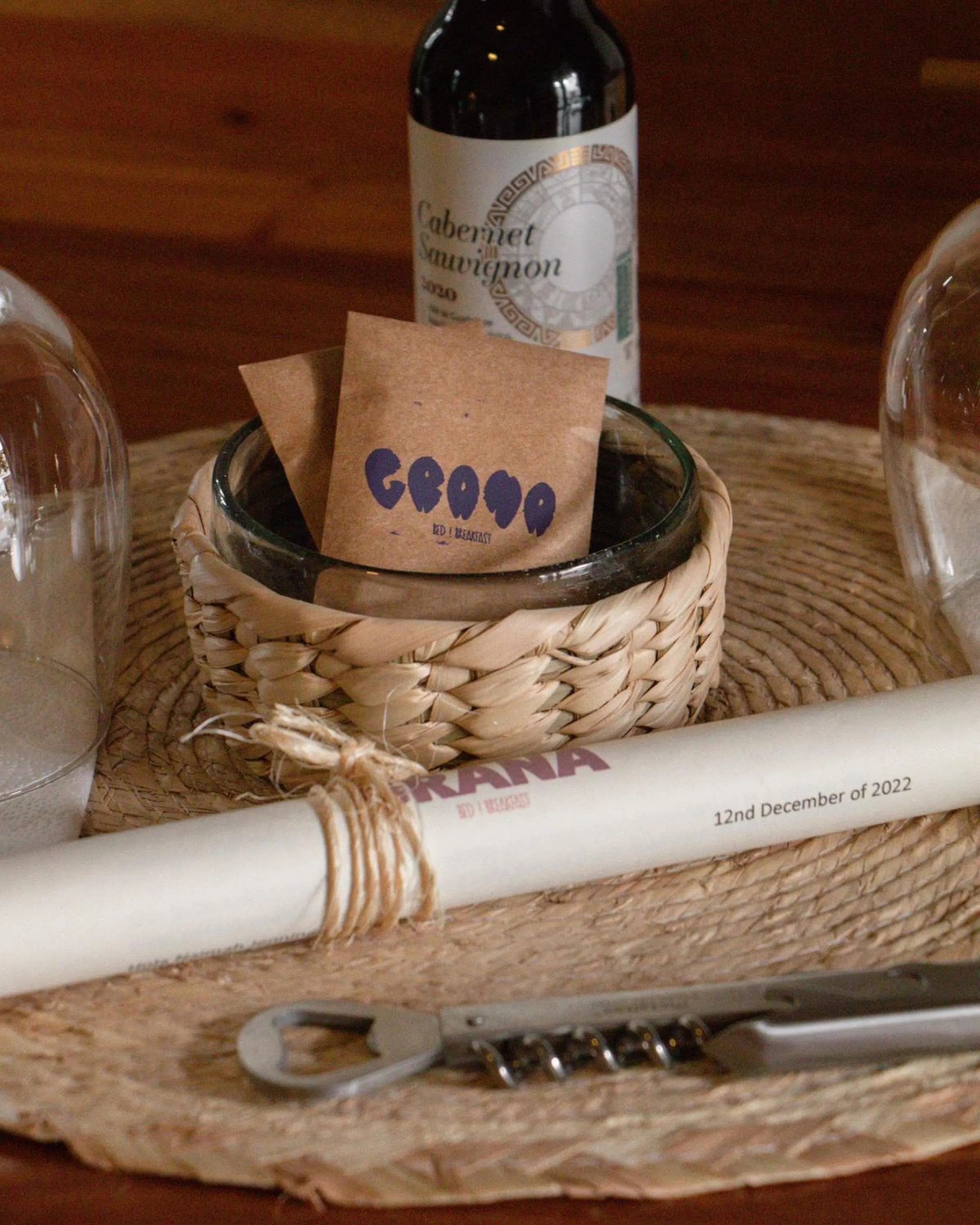 Decorative detail in Grana B&B