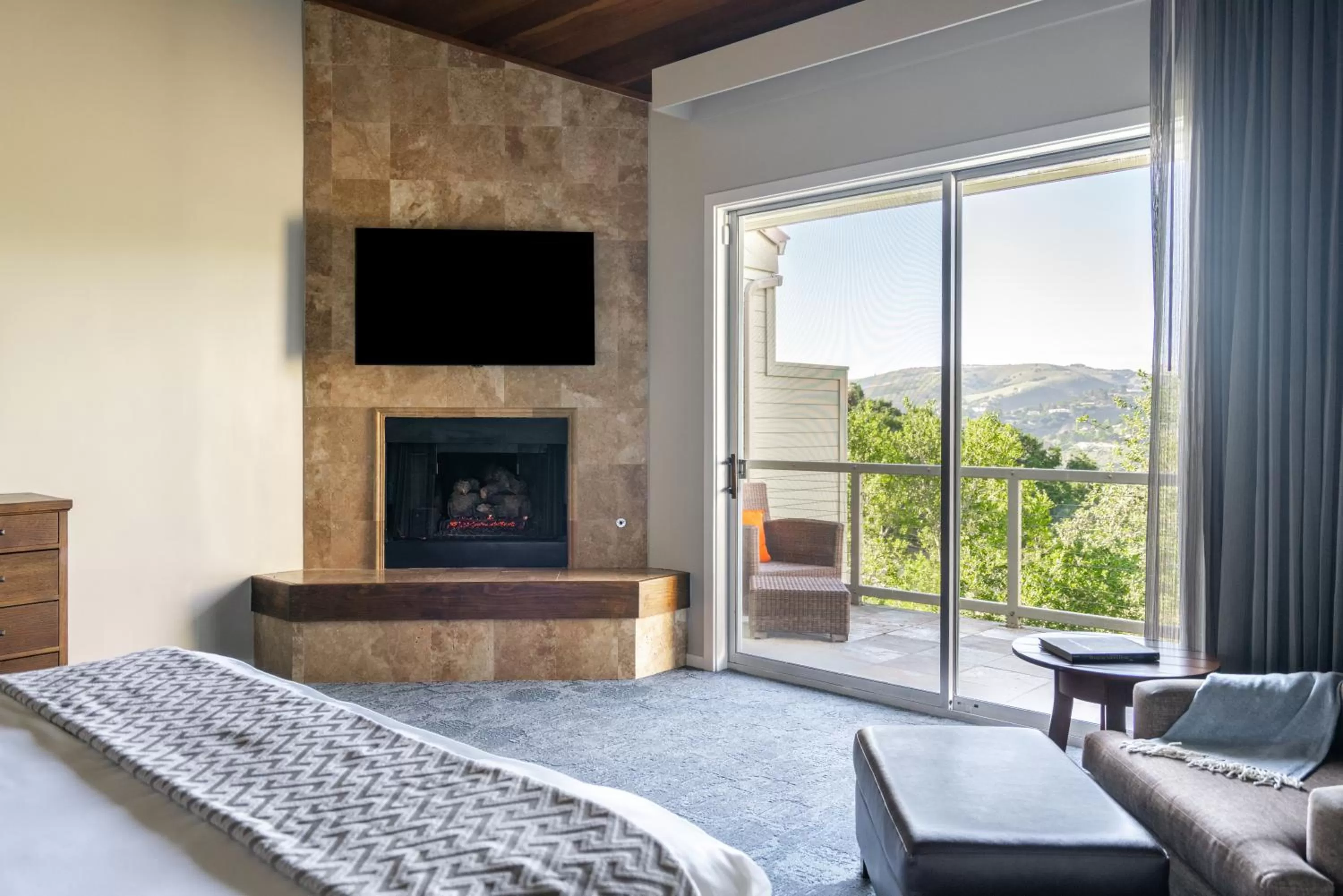 Bedroom, Bed in Carmel Valley Ranch, in The Unbound Collection by Hyatt