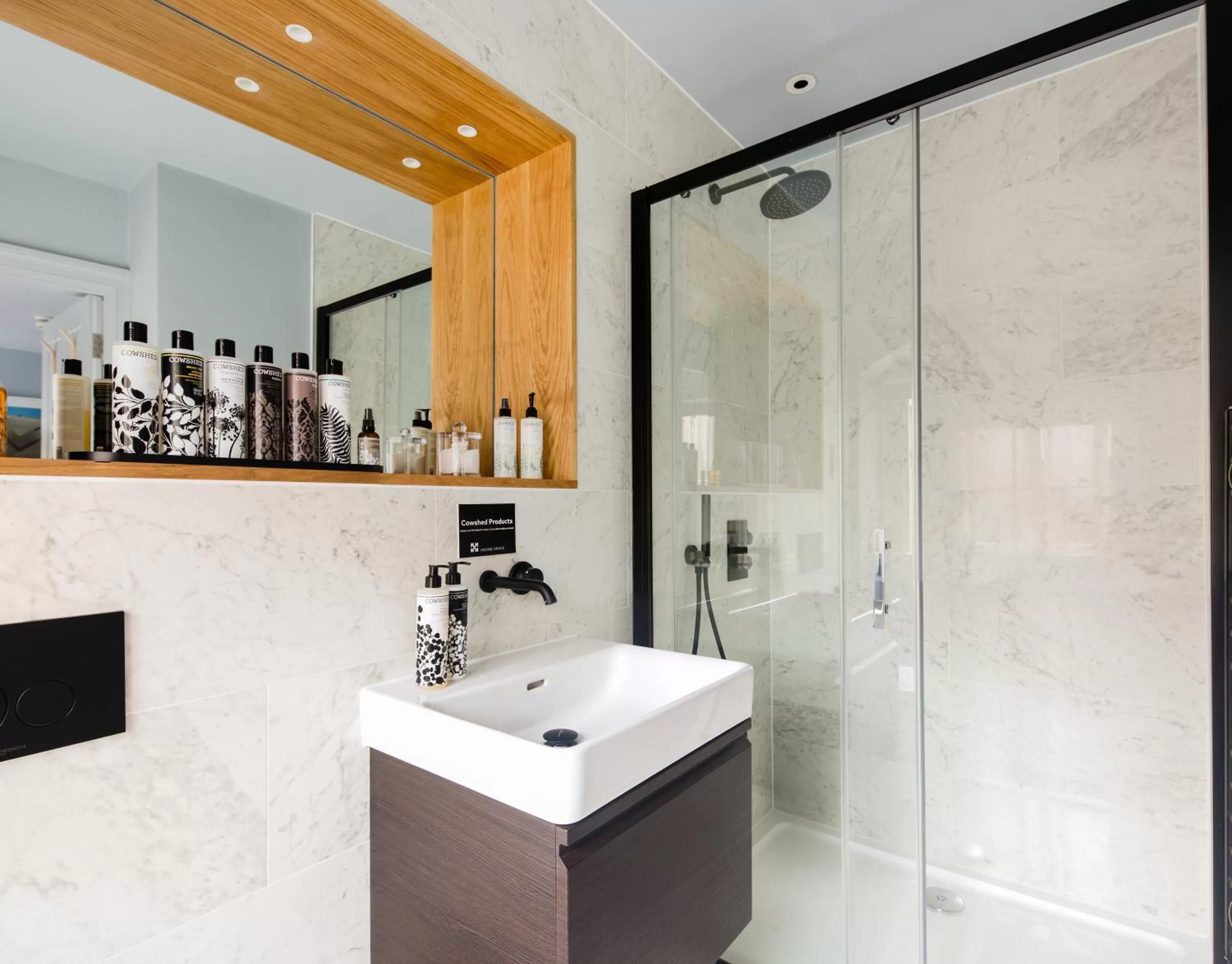 Bathroom in Hiding Space - St Catherine's Hospital Apartments