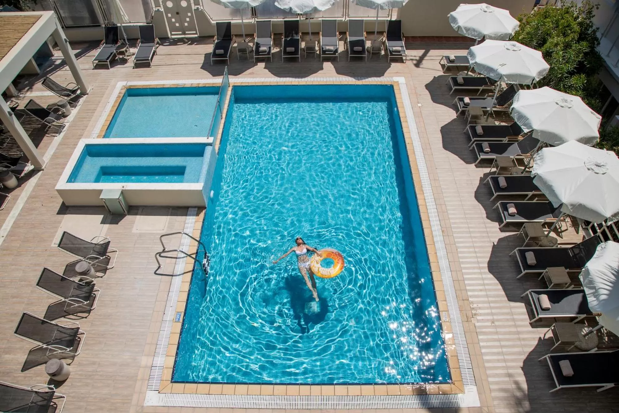 Swimming pool in KoSea Boutique Hotel