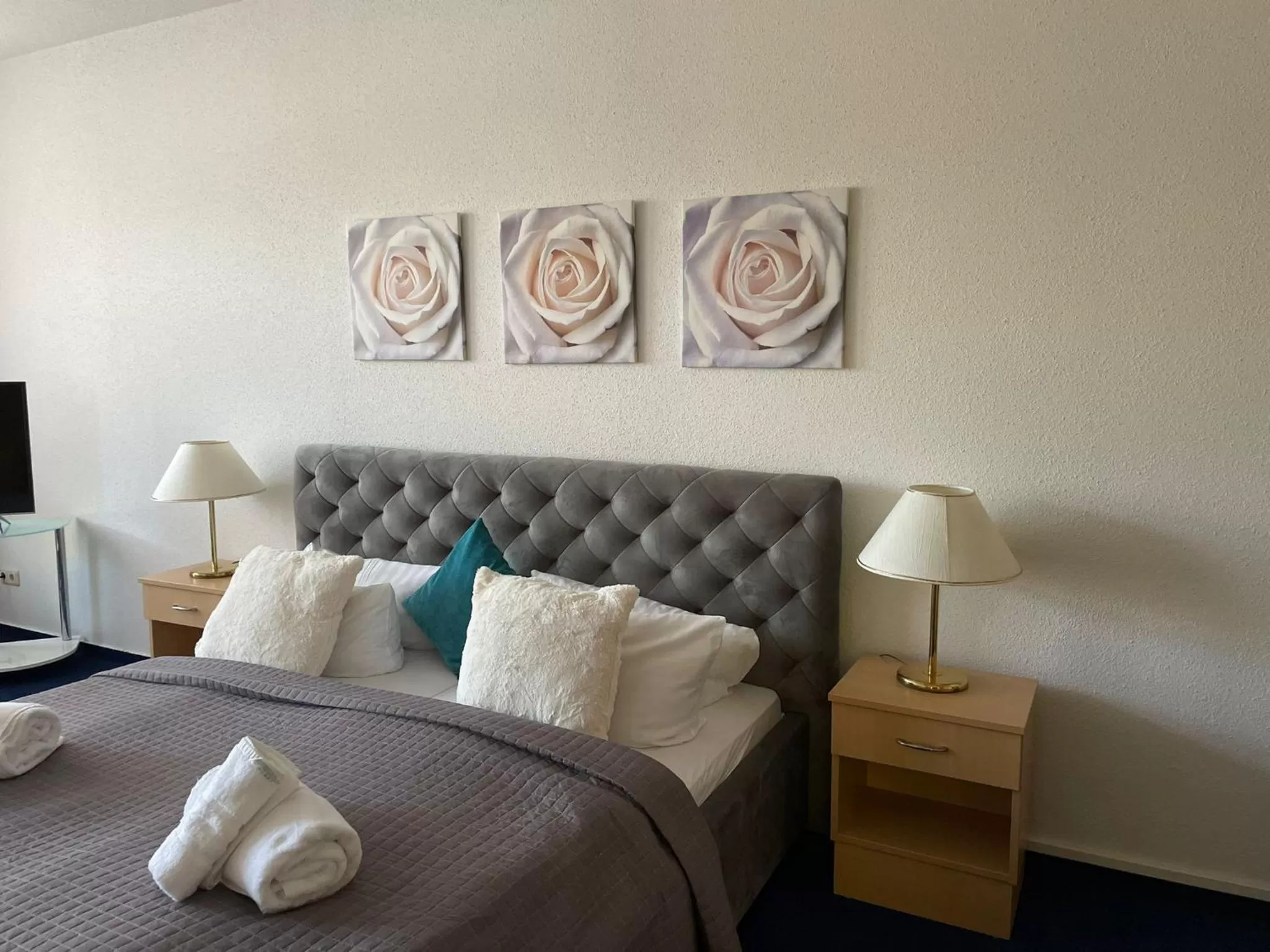 Bedroom, Bed in Parkhotel Waldschlösschen