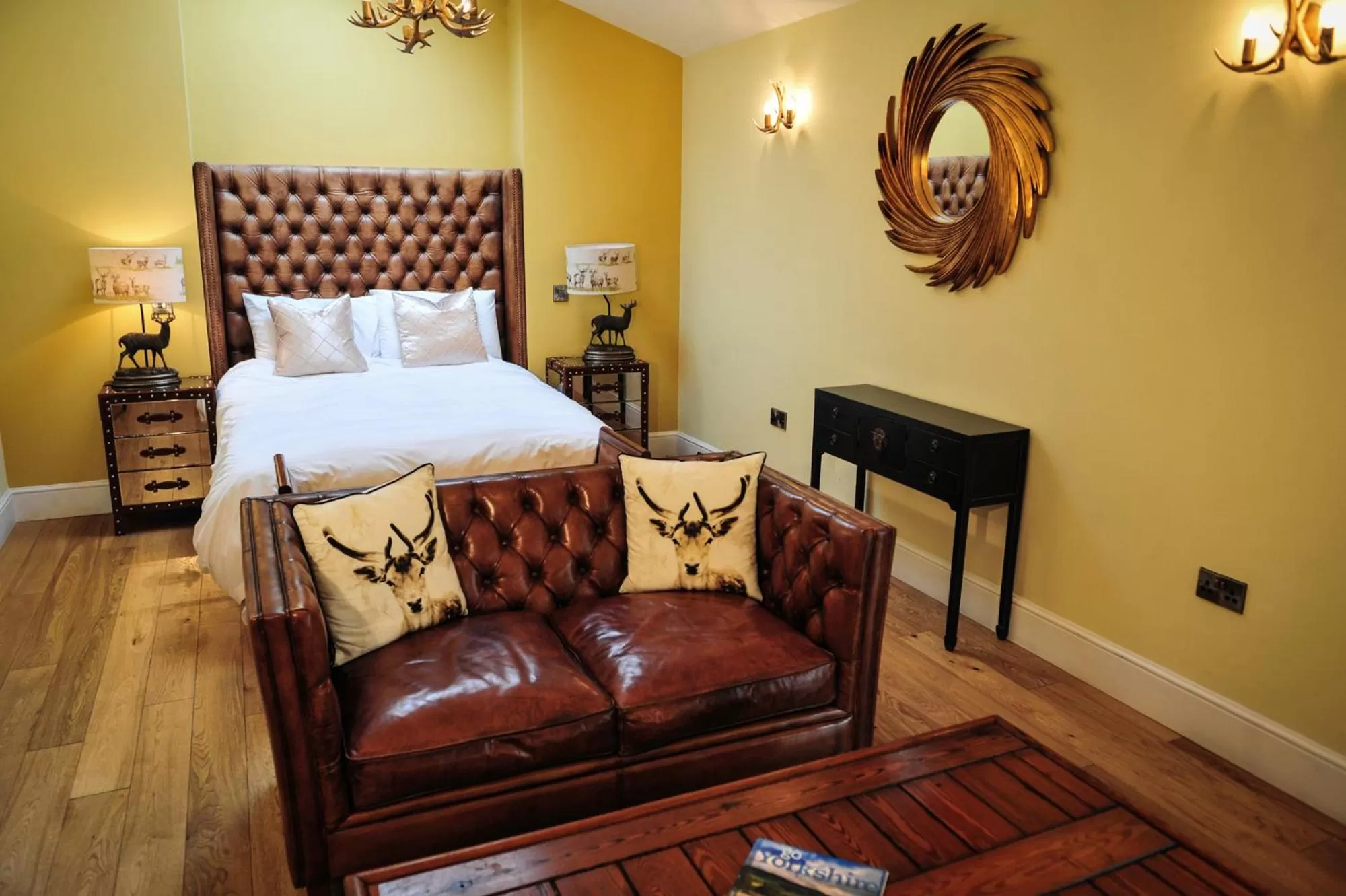 Double Room with Terrace in The Wyvill Arms