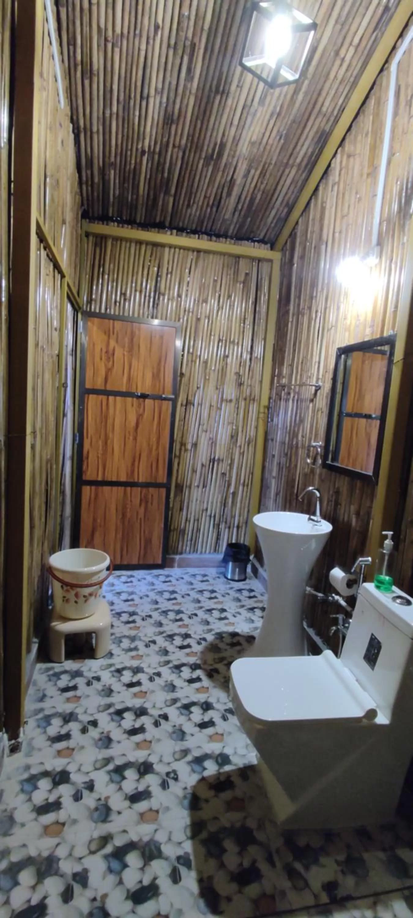 Bathroom in Mango Valley Resort Ganpatipule