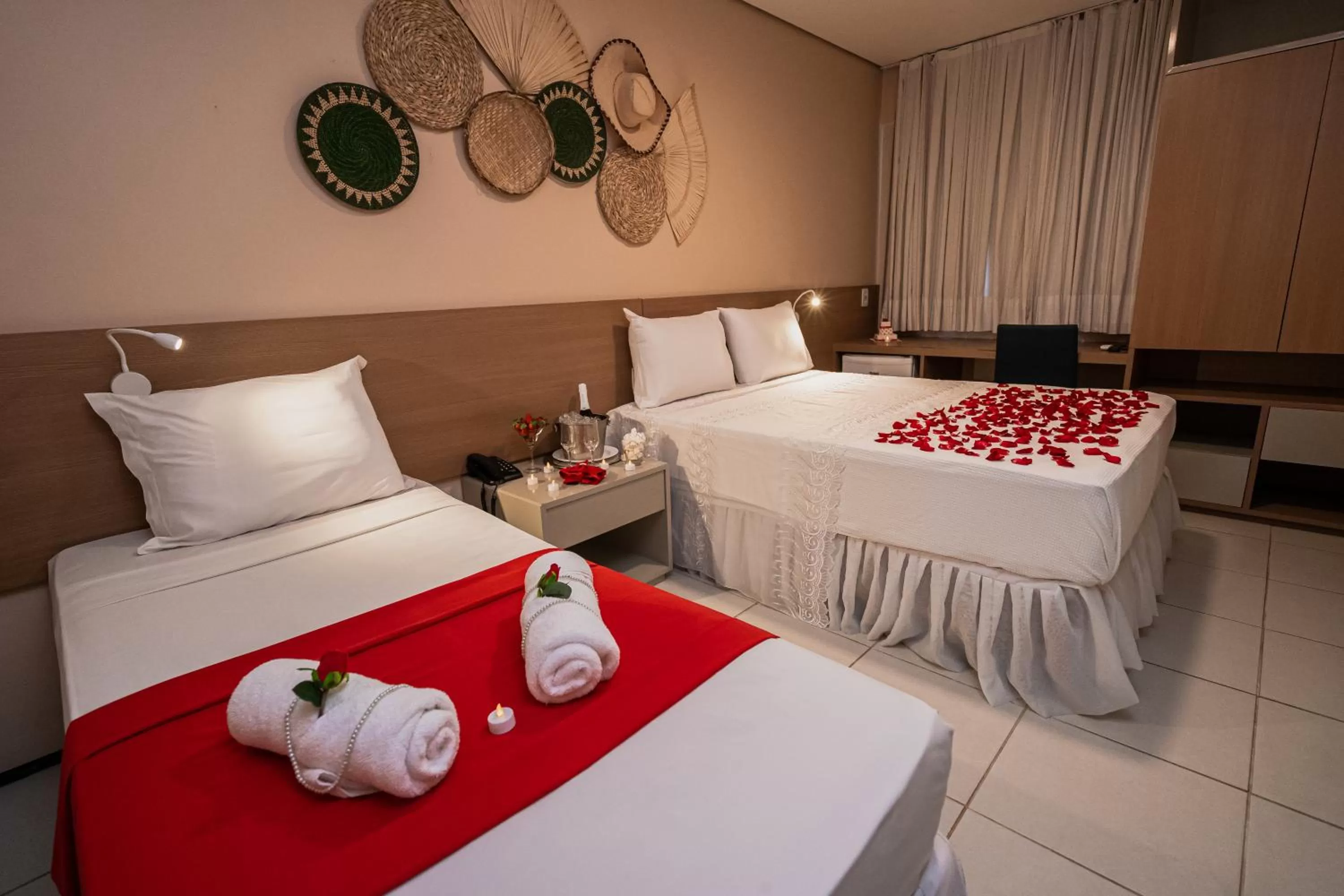 Decorative detail, Bed in Fortaleza Mar Hotel