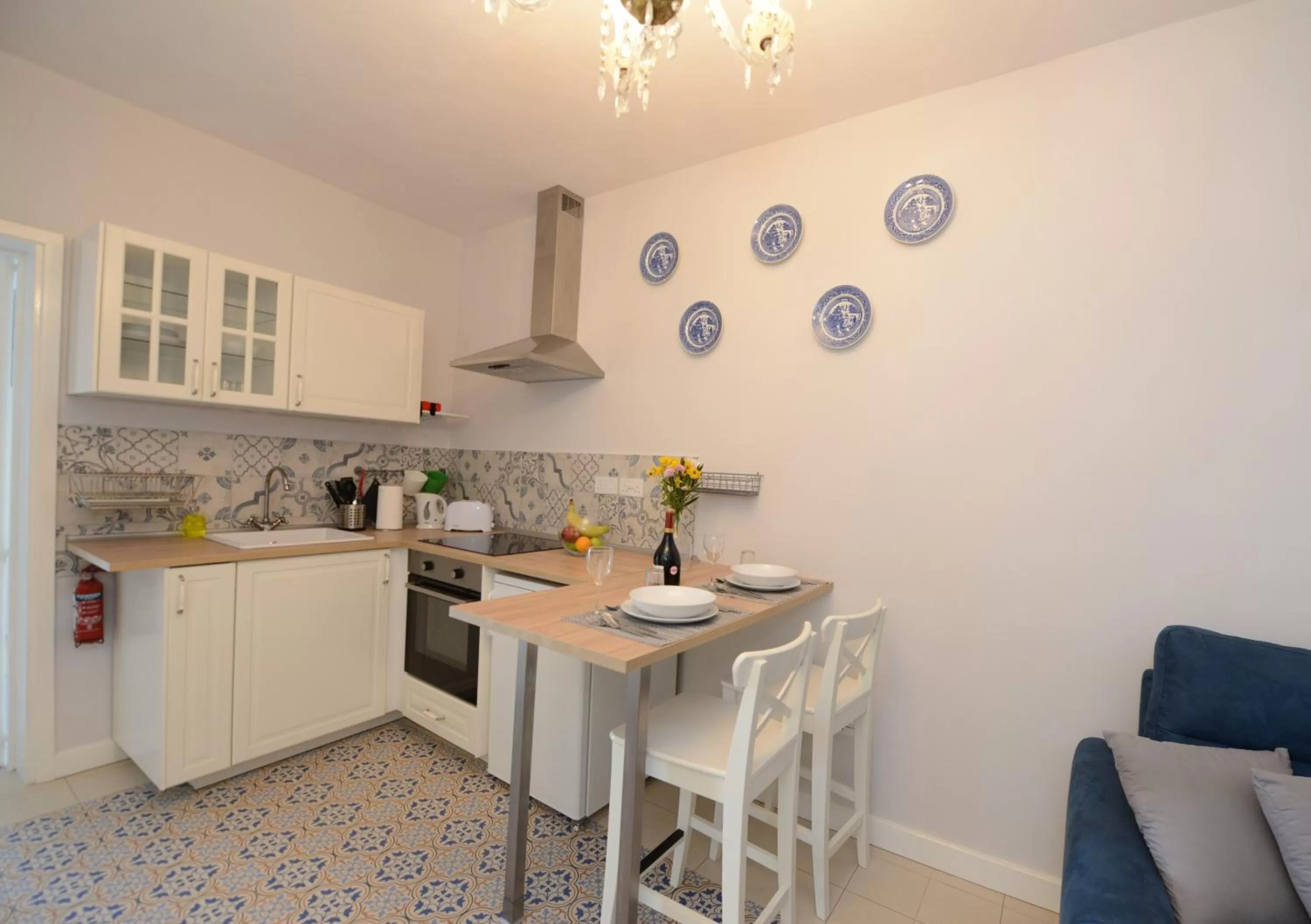 Dining area in Paulos Valletta