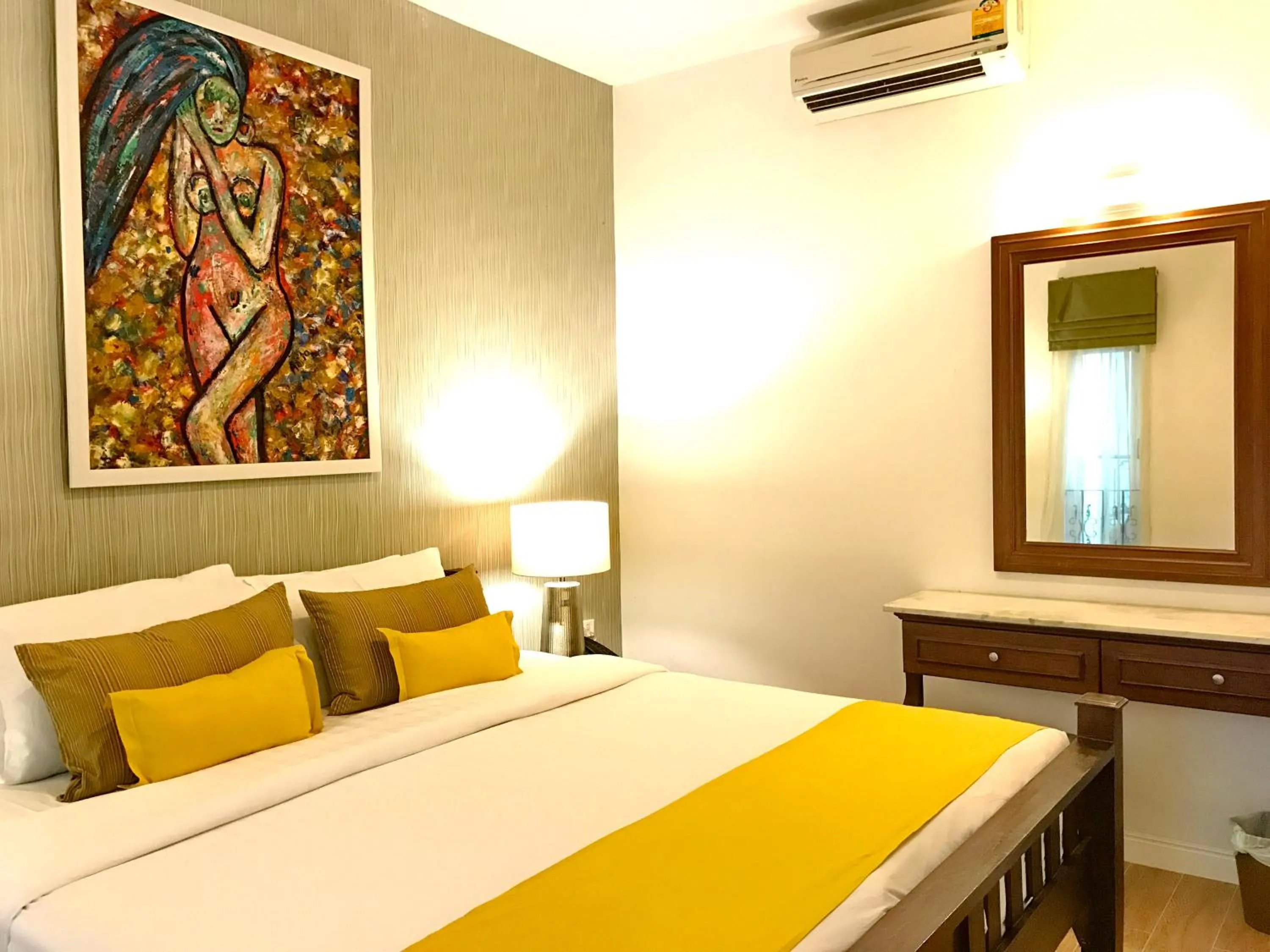 Bedroom, Bed in Casa Blanca Boutique Hotel - SHA Plus