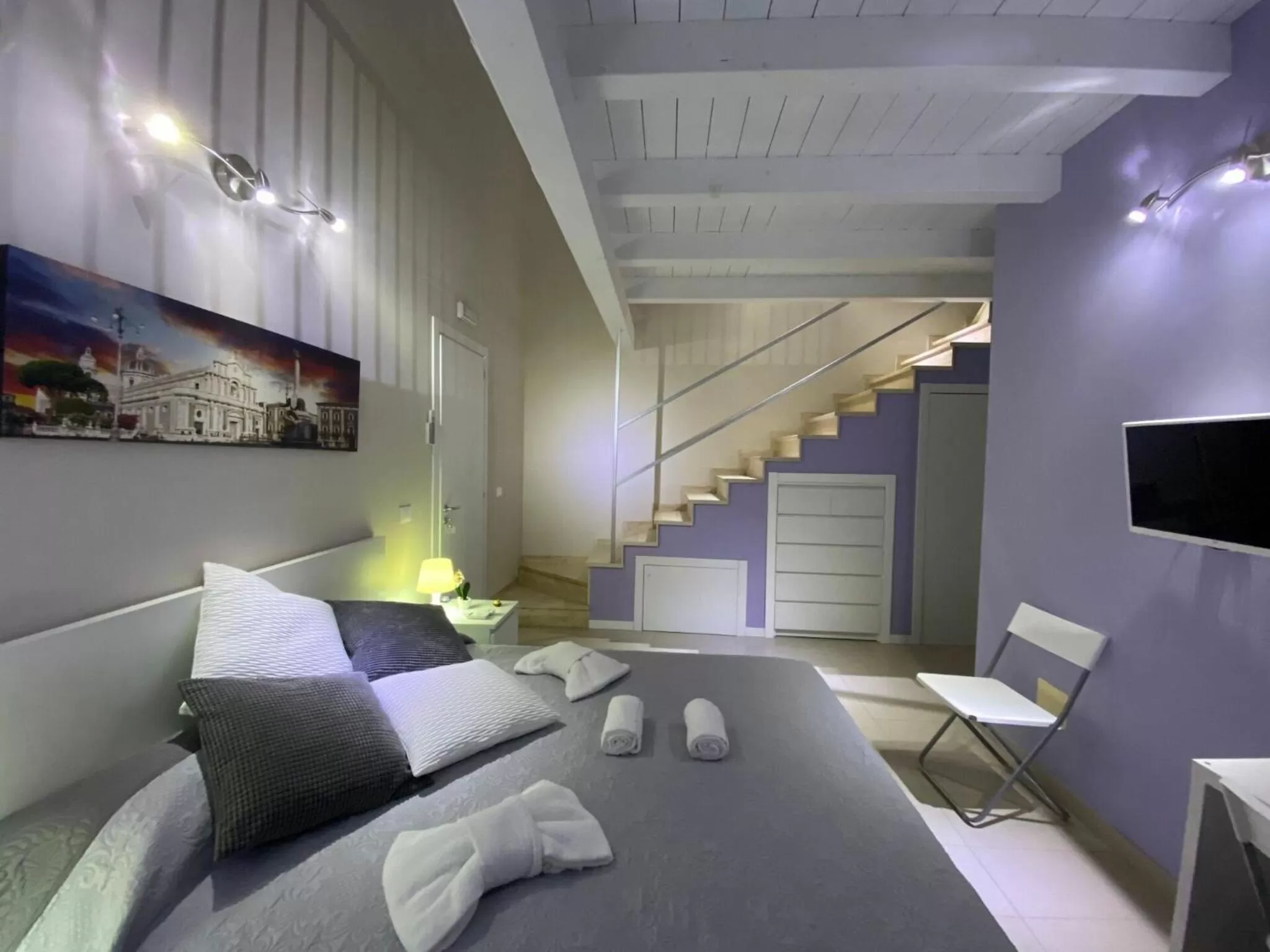 Bedroom, Bed in Bnb Archimede