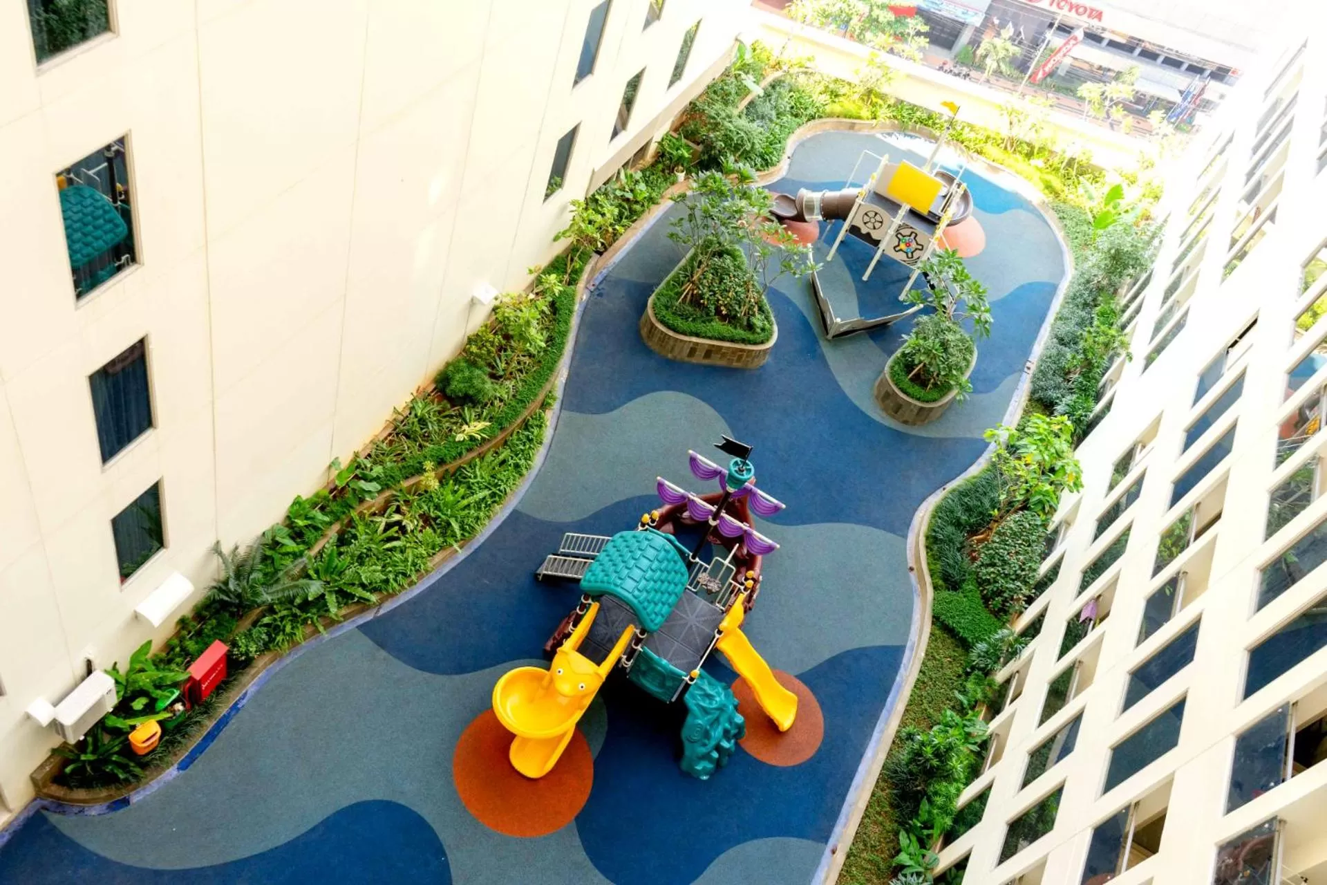 Children play ground in Louis Kienne Hotel Pemuda