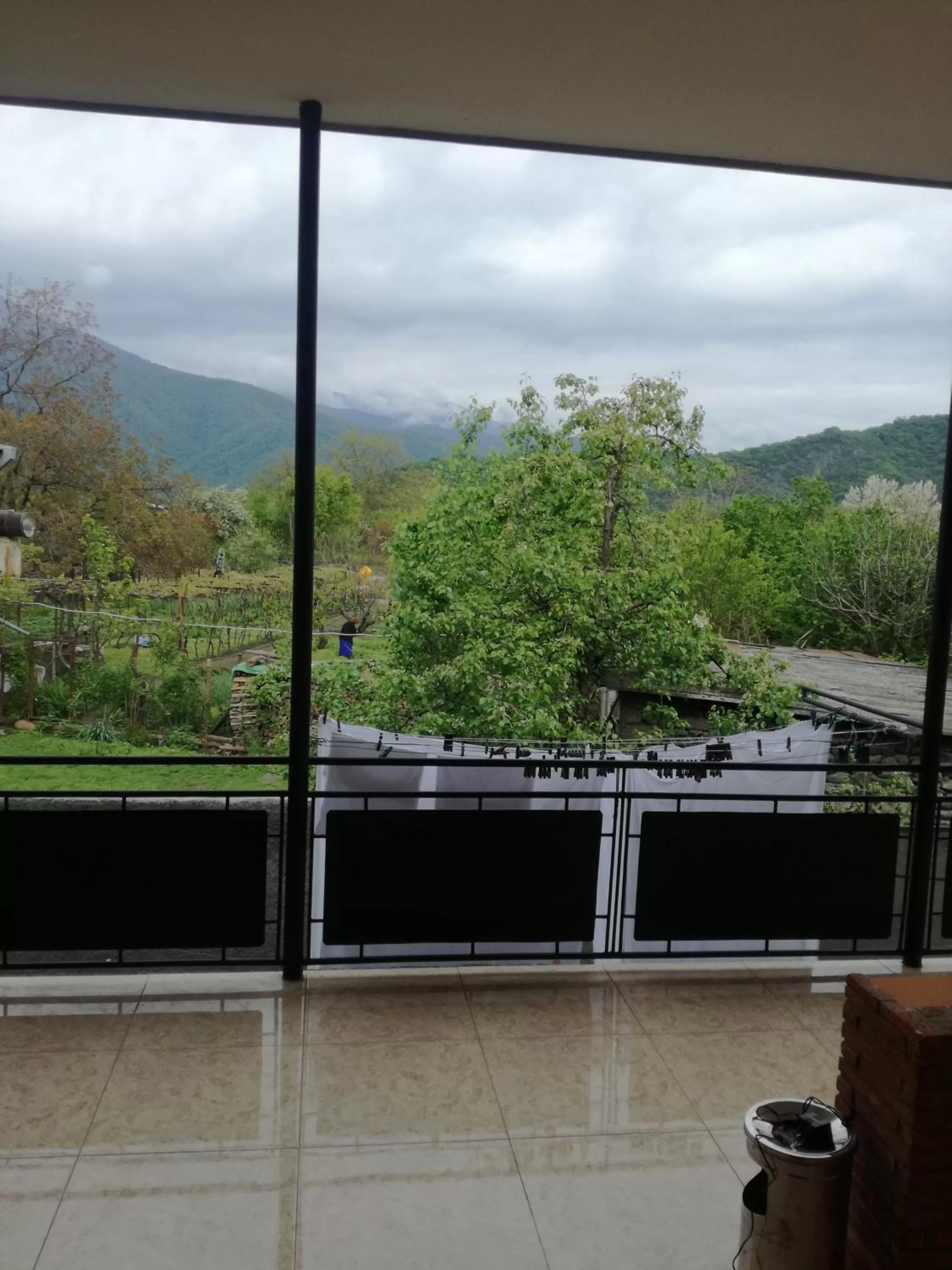 Balcony/Terrace, Mountain View in Guest House Kakheti