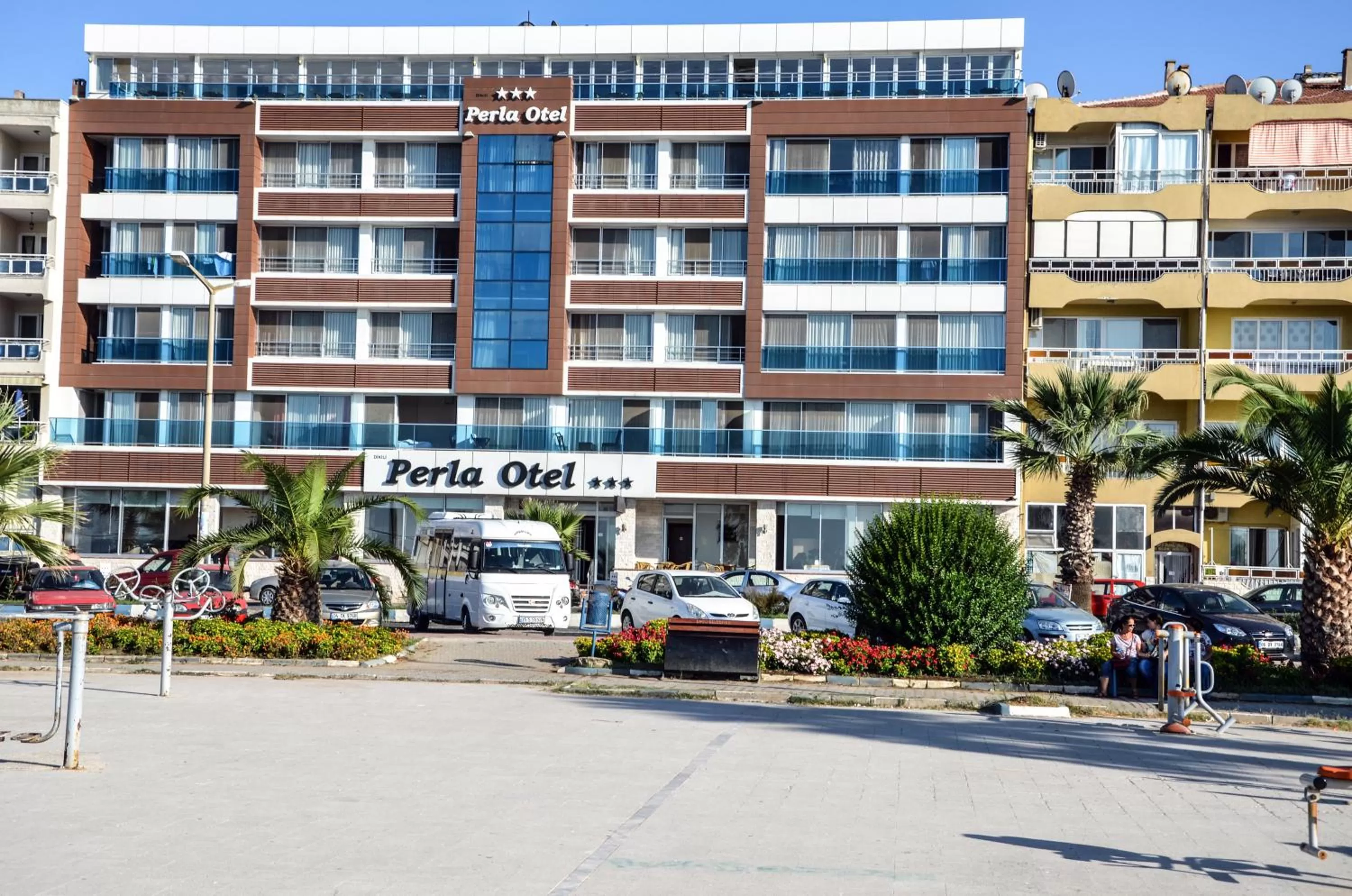 Property building in Perla Hotel
