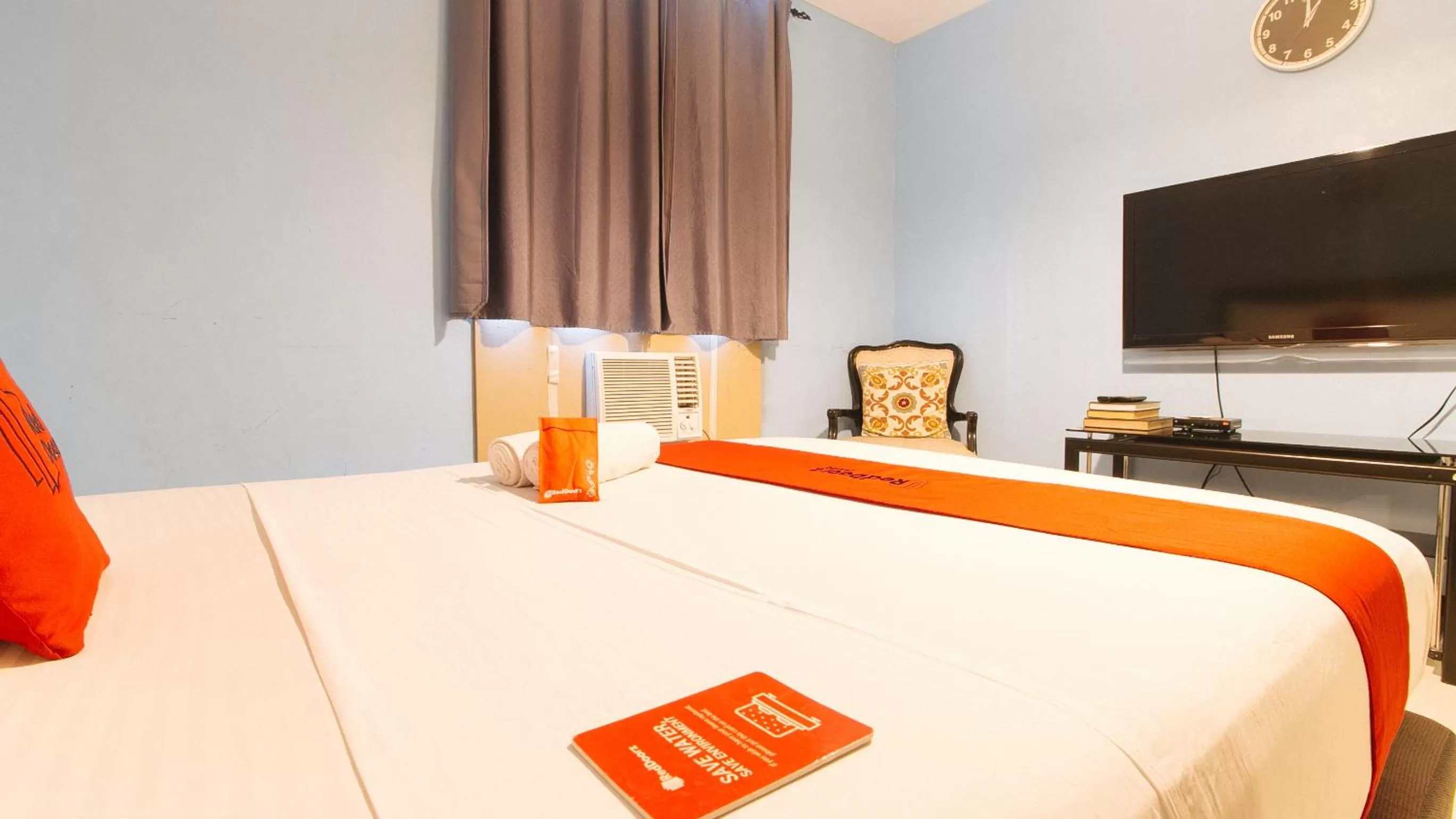 Bedroom, Bed in RedDoorz Plus at Kamuning Quezon City