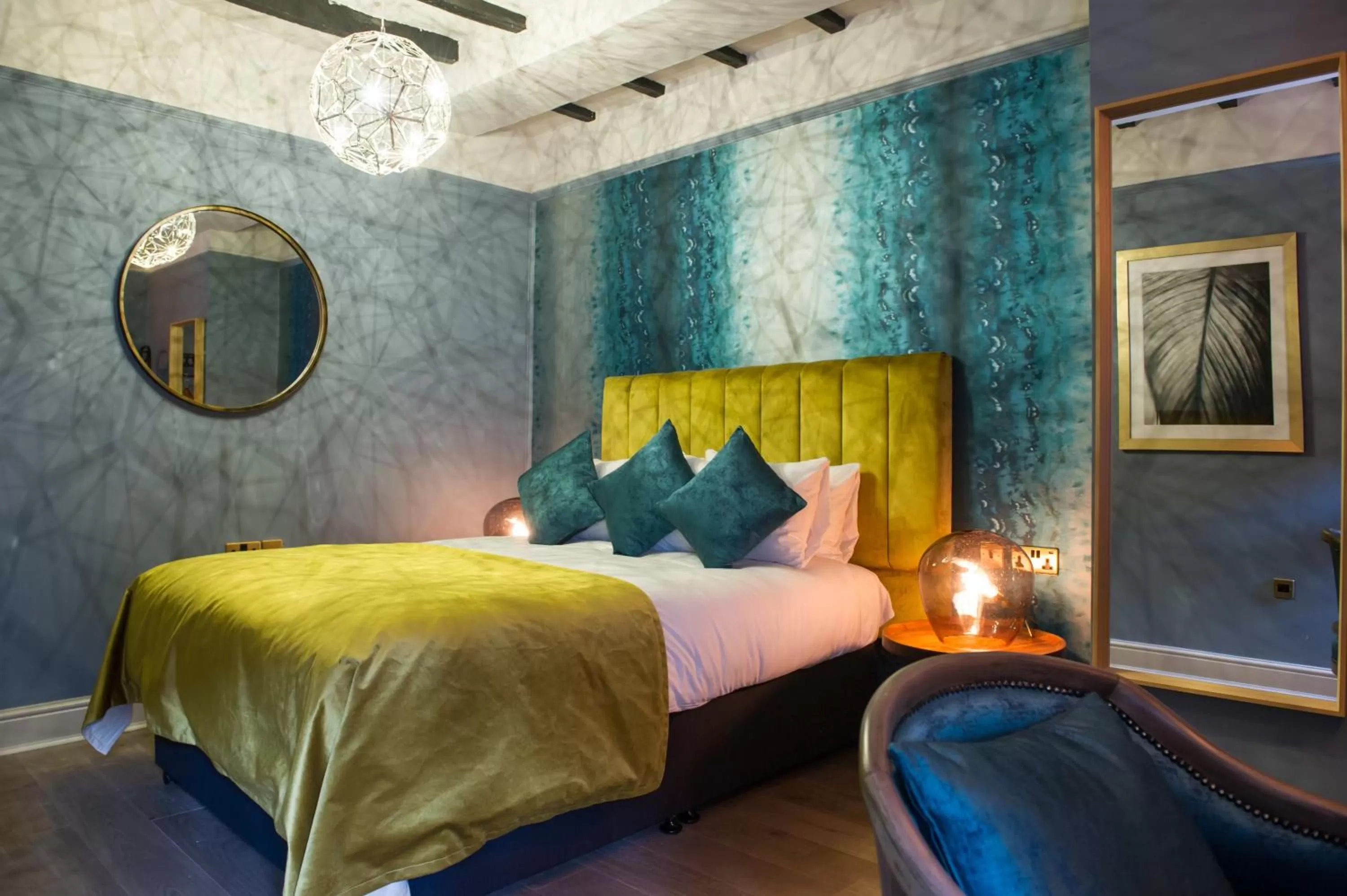 Bed in The Bulls Head by Innkeeper's Collection