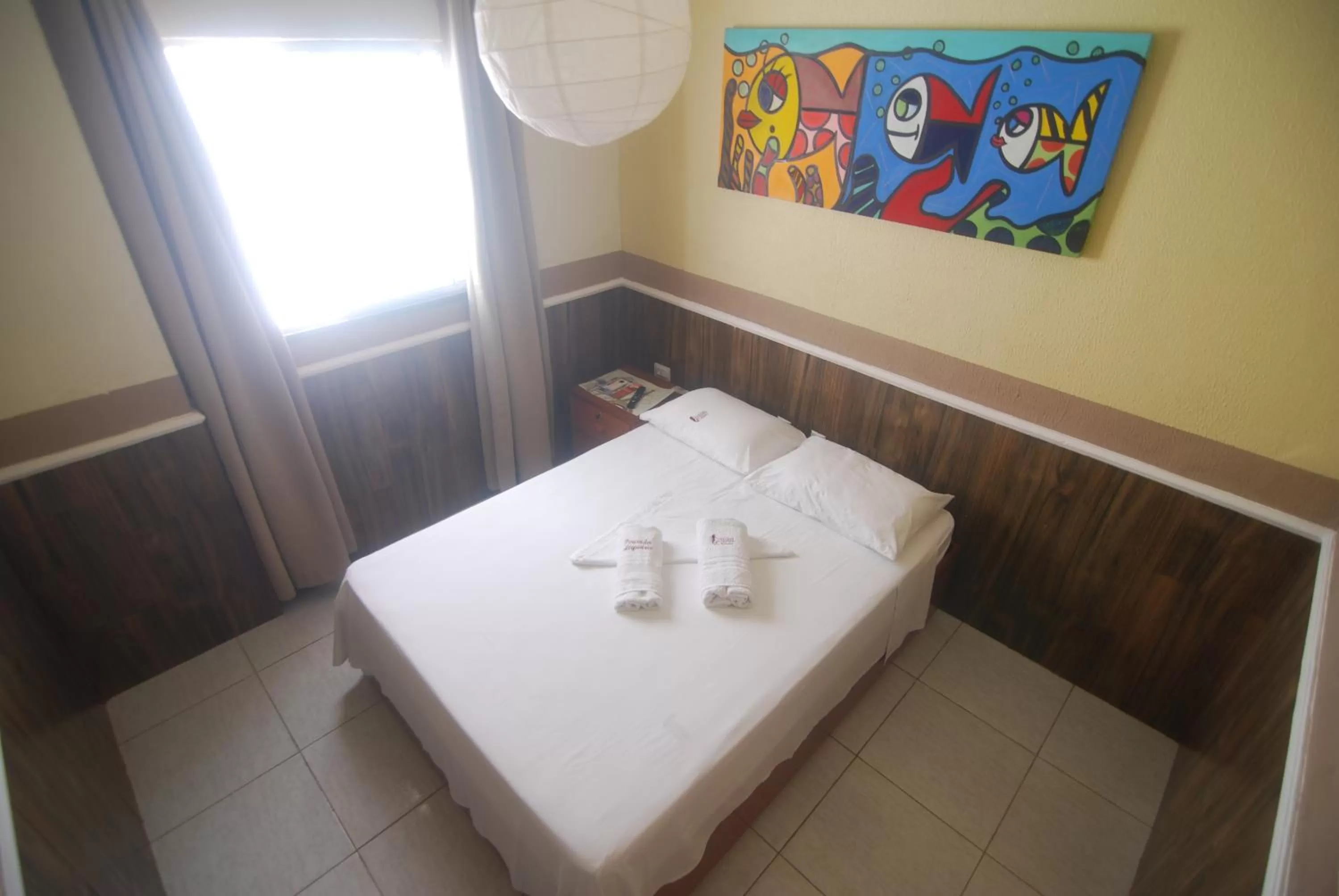 Bed in Refúgio Pousada Fortaleza