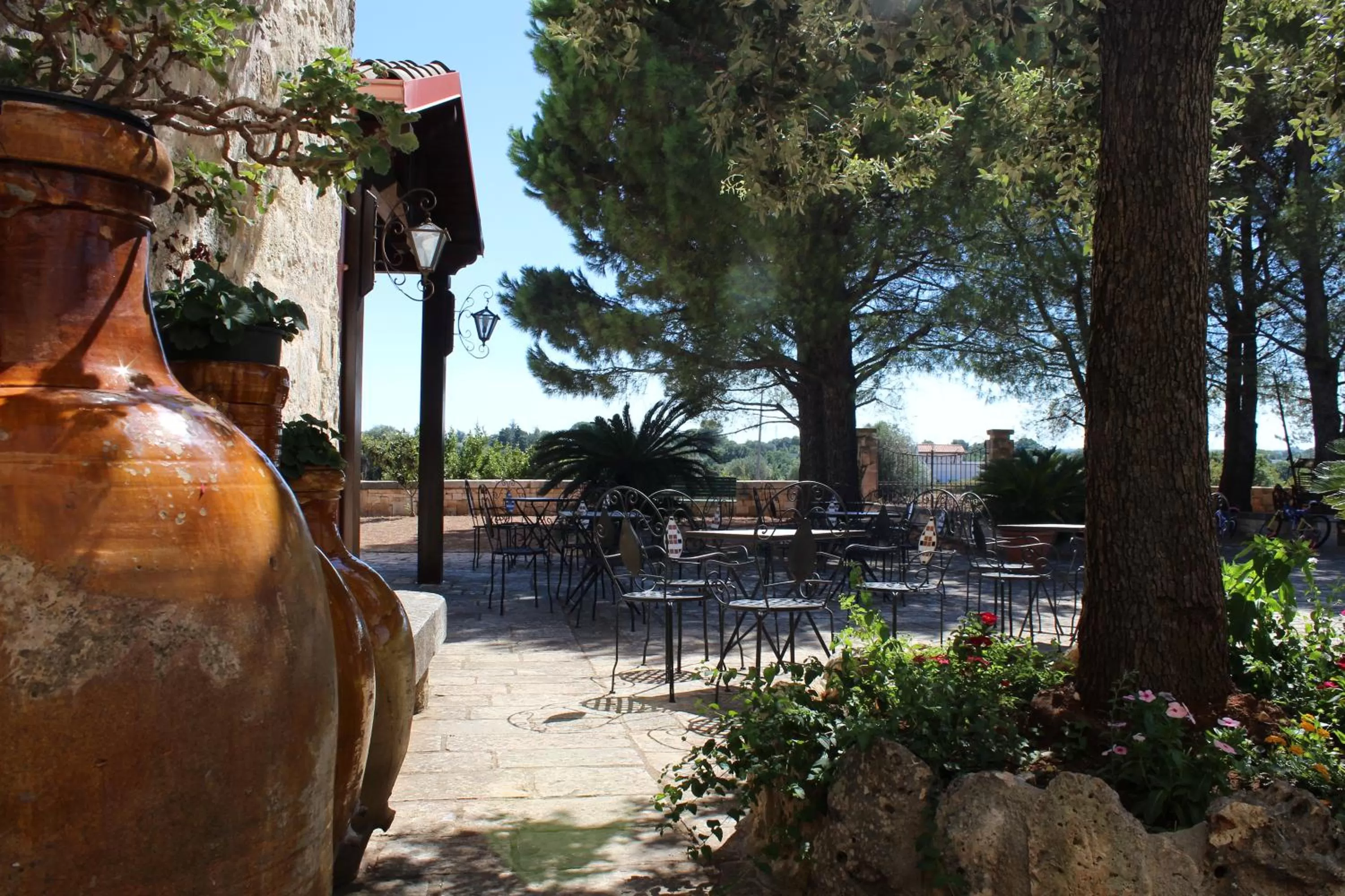 Garden in Masseria Tolla