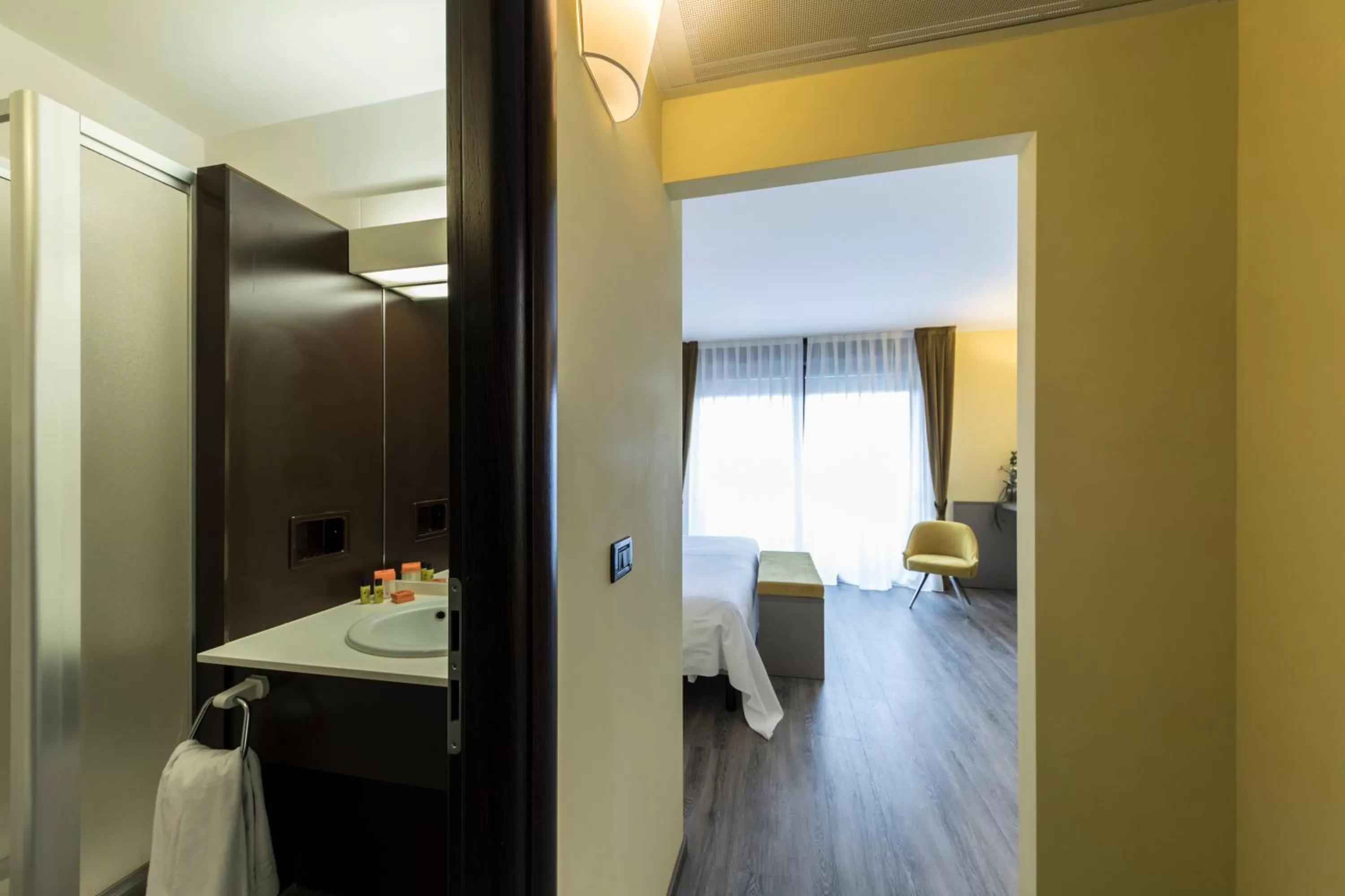 Photo of the whole room in Hotel Donatello Imola