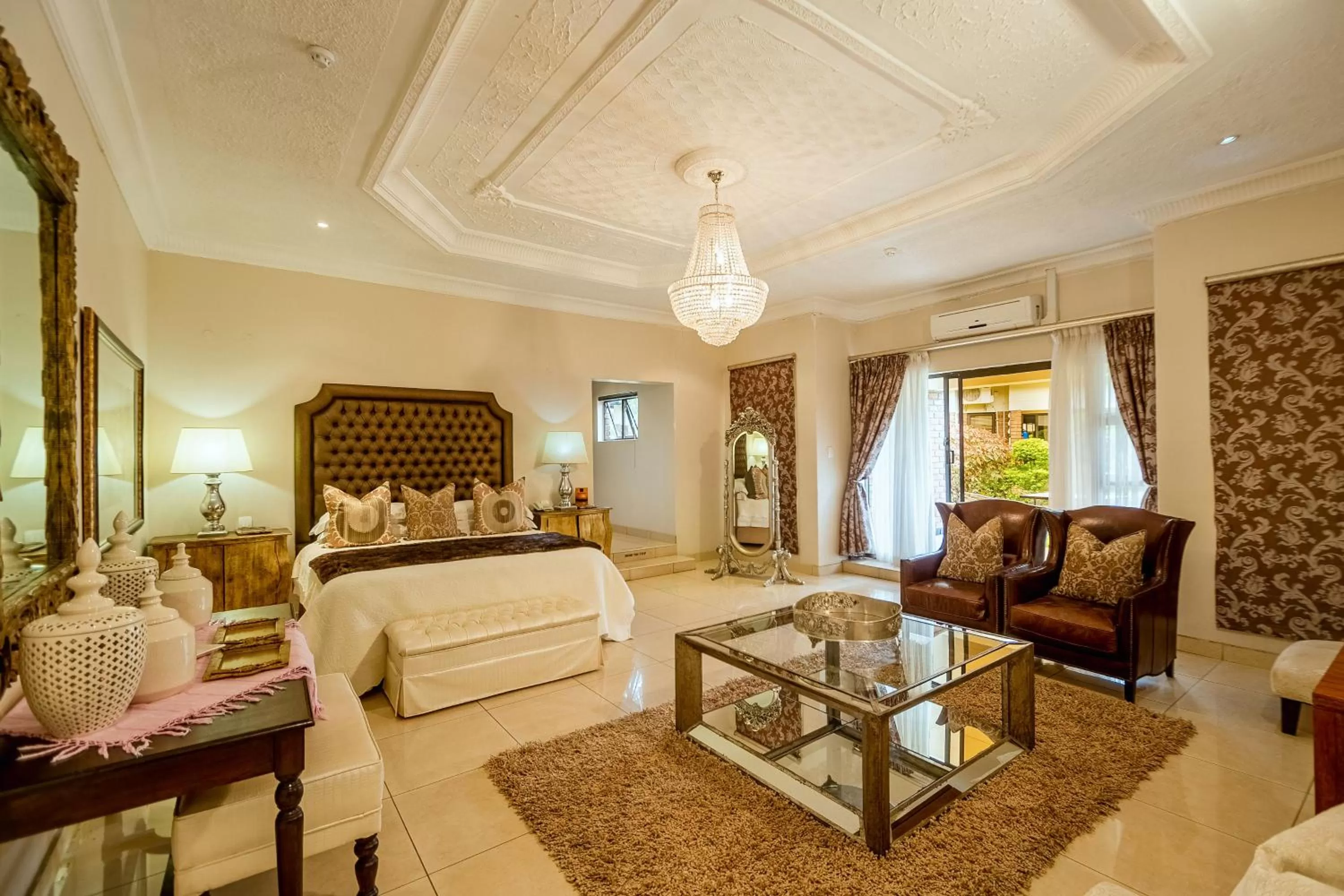 Photo of the whole room in The Victoria Falls Deluxe Suites