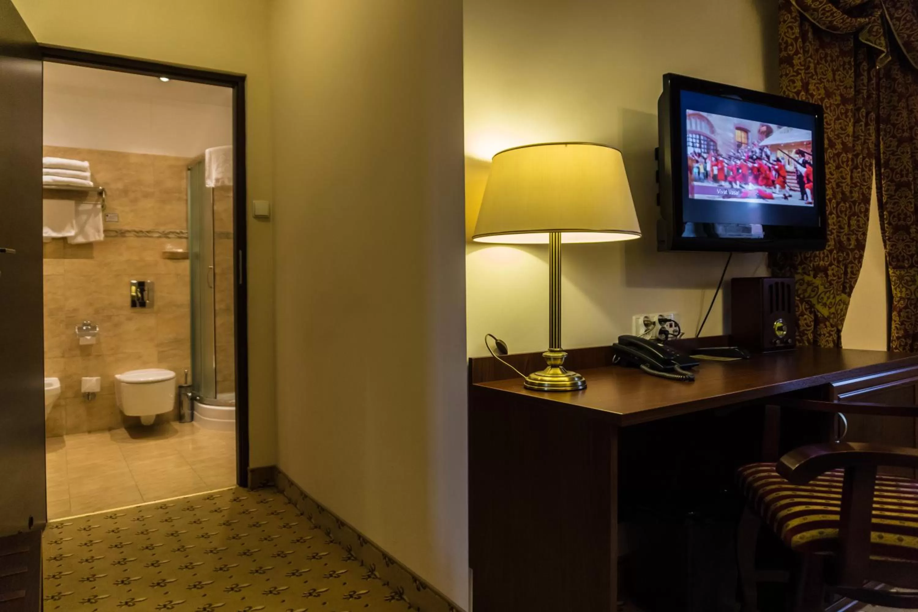 Decorative detail, TV/Entertainment Center in Zamek Gniew - Pałac Marysieńki