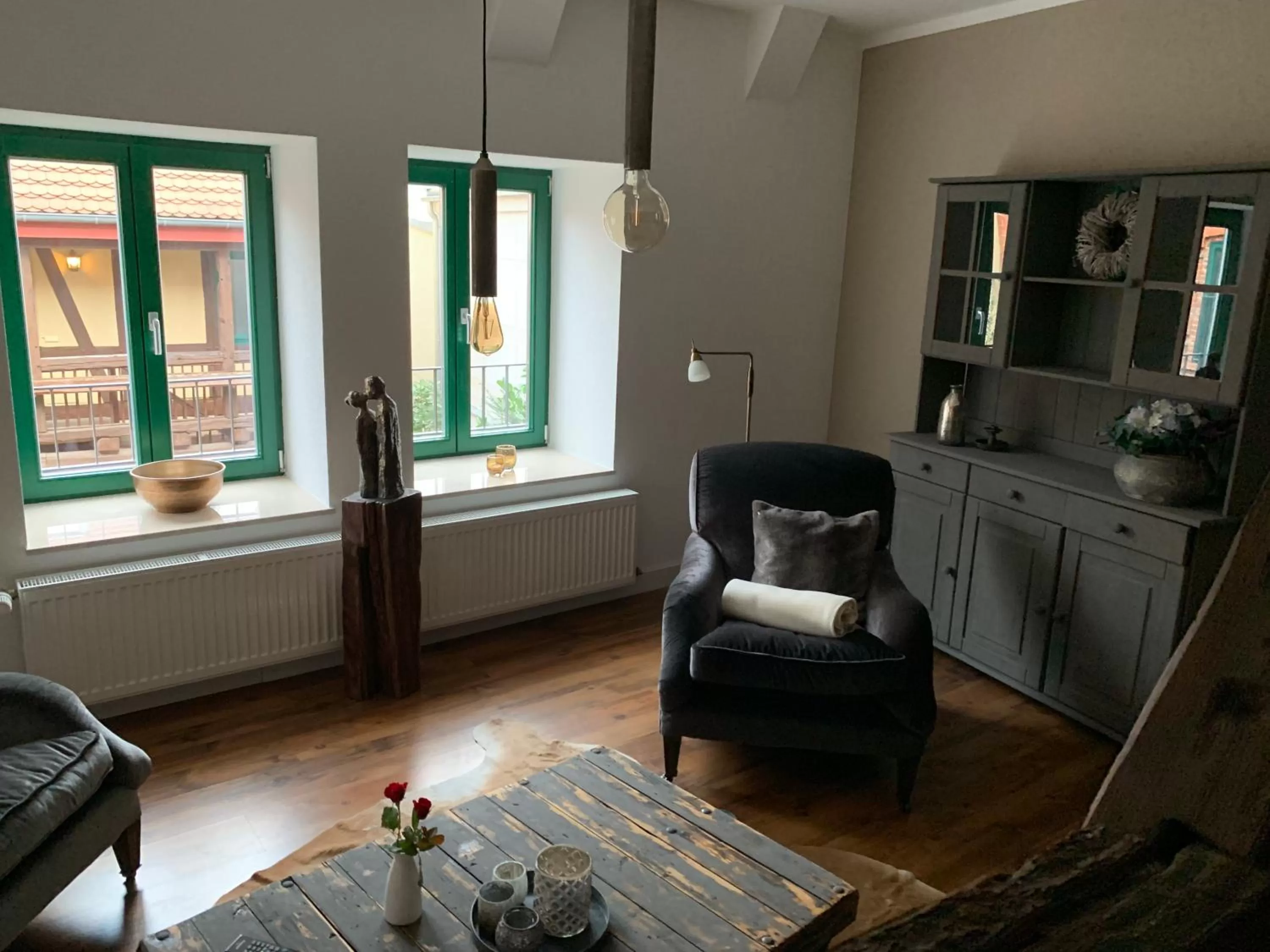 Decorative detail, Seating Area in Hotel Inselhof